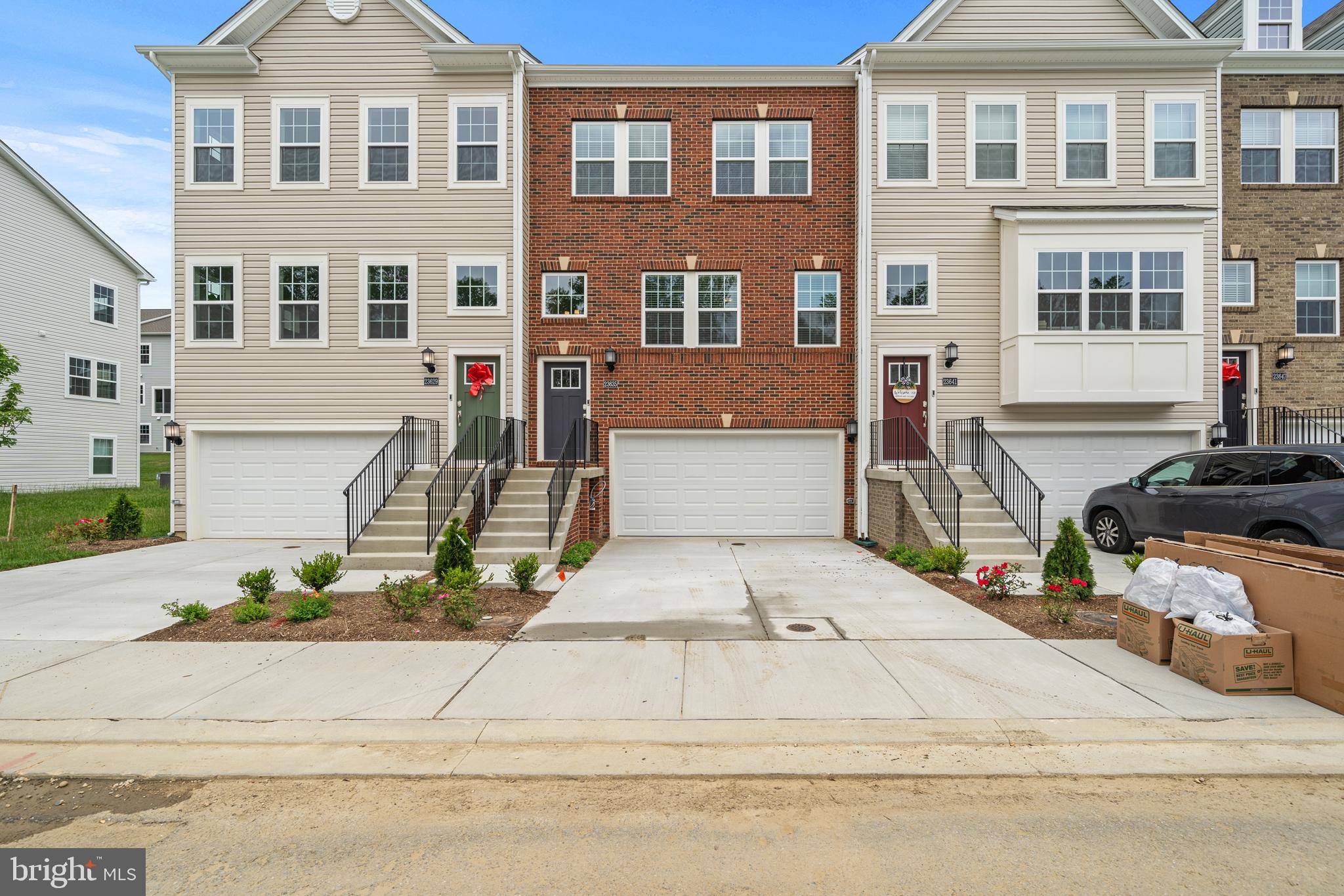 Brand new 3 bedroom, 3 ½ bath townhome with over 2,400 sqft conveniently located The Woods at Myrtle Point! Oversized kitchen with granite countertops, 12 ft center island, stainless steel appliances, gas stove, walk in pantry, and recess lighting! Family Room off kitchen w/ LVP flooring. Upper level boasts primary bedroom with full bath complete with dual sinks, tiled shower, and walk in closet. Down the hall, you will find two additional bedrooms, a full bath, and laundry. Basement includes recreation room with 9’ ceilings, full bathroom, walk out to backyard, and access your two-car garage. Community amenities include pool, clubhouse, and playground! Located just over the Solomons Island bridge off of Rt4 and easy commute to Patuxent naval Air Station (PAX River), shopping, restaurants, and more. Don't miss out on this fantastic townhouse. Schedule a viewing today! Every adult person over 18 occupying must be on lease and credit check completed. NO PETS