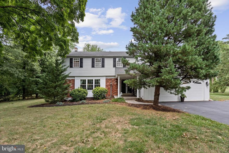 Welcome home to 783 Hoover Road. Located is sought after Wissahickon school district, this four bedroom, two and a half bath colonial home will surely check all the boxes. Enter through the charming front porch in the center hall with hardwood floors. To your left is a formal living room for entertaining, complete with built in shelving for collectables. Moving into the formal dining room to celebrate all your special occasions. Crown molding throught. Off the dining room is a fantastic sunroom addition, full of warmth and sunlight. Sliders will take you to your private oasis pool. Sunny days and BBQs are in the future. There's plenty of entertaining space between the pool patio surround and decking. Back inside, there is an updated eat in kitchen that opens to the sunken family room. A brick wall accents the fireplace perfectly. Off the family room is interior access to the garage and combination laundry and mudroom. There is even more space in the thoughtfully finished basement with bonus storage closets and a small workroom. Upstairs you will find the primary suite with its own bathroom. Three ample sized bedrooms and shared hall bathroom. As if the interior isn't enough of a delight, the outside surely will. You will find private tranquil views of the fenced in rear yard with mature trees and landscaping. This home is a 10/10 and will not disappoint!