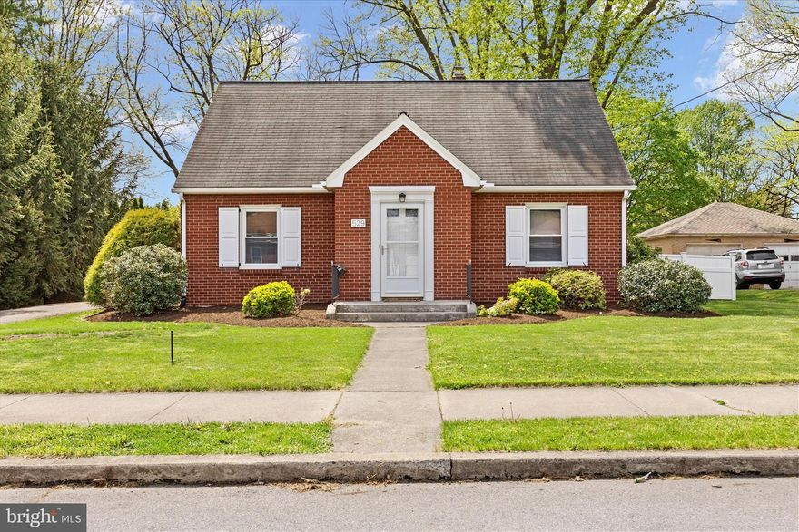 Welcome to 529 S Grant St, a timeless all-brick Cape Cod in a well-established neighborhood. With classic curb appeal and fresh paint, this home offers plenty of opportunity to make it your own. Inside, you’ll find original hardwood floors, ready for refinishing, and a clean, neutral backdrop that makes it easy to envision your style. The natural light upstairs is truly stunning. Enjoy peace of mind with gas heat, central air, and a brand new gas range already in place. The oversized two-car detached garage offers ample storage or potential workshop space. Out back, you'll find a generously sized, fully fenced yard lined with white vinyl fencing and a large covered patio, perfect for relaxing or entertaining. Schedule your showing today!
