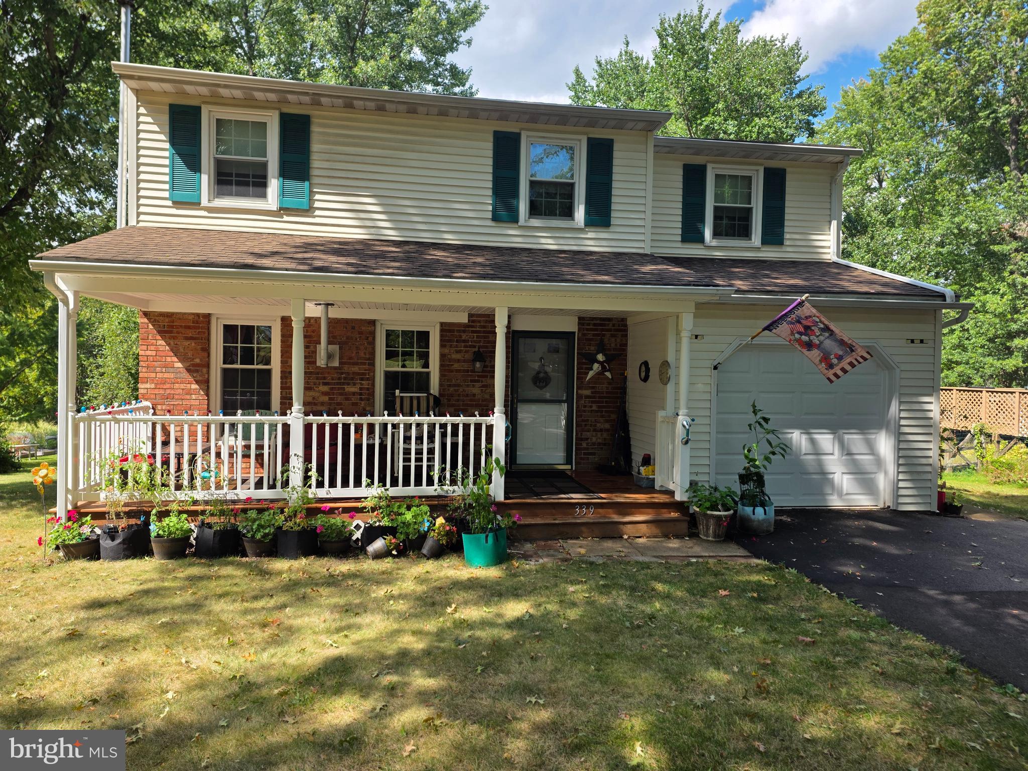 Welcome home to 339 Thistle Lane in the very popular Pleasant Meadows development. This well-loved home offers comfortable living with spacious rooms and privacy in one location. The back yard has a raised deck with patio furniture included, surrounded by mature trees for added privacy. A nice level back yard with added storage buildings will save space in the garage. The eat-in kitchen is warm and welcoming as well. The living room centerpiece is a wood pellet stove with several bags of extra pellets in the garage
The partially finished basement offers an entertainment area, and for privacy, an office space or added storage. The washroom also has plenty of storage or a workshop area.
Book your tour soon, this one will be move-in ready.
Interior pictures coming soon
