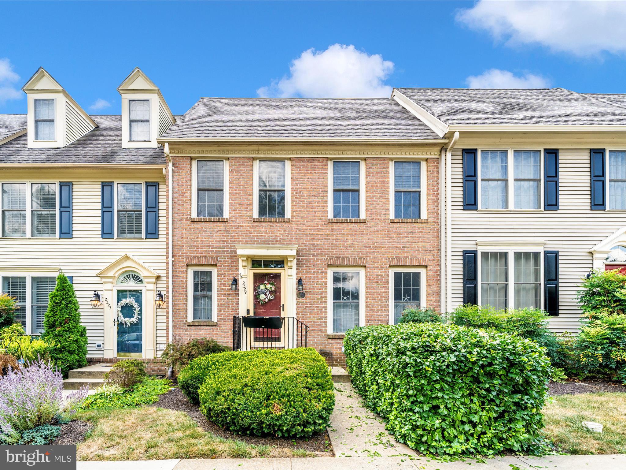 Welcome to this beautifully maintained brick-front townhome nestled in the desirable Worman's Mill Community. From the moment you step inside, you'll appreciate the care and quality throughout!
The main level boasts gleaming hardwood floors, a formal living and dining room with chair rail, and an upgraded kitchen featuring granite countertops, stainless steel appliances, and a stylish glass tile backsplash. A light-filled breakfast room with two skylights opens to a beautifully landscaped rear yard - perfect for morning coffee or evening gatherings. The spacious family room with cozy 3-sided fireplace offers ideal space to relax or entertain.
The lower level includes a large recreation room, a full bath, and a versatile finished room - perfect for a home office, gaming space, or playroom - plus a separate storage area and utility room with wash basin.
Upstairs, you'll find three generously sized bedrooms, including a luxurious primary suite with vaulted ceilings, a walk in closet with custom organizers, and an updated en-suite bath. A second full bath and a convenient laundry room (with washer and dryer new in 2022 that convey) complete the upper level.
Enjoy your beautifully landscaped, private back yard that leads directly to your two car garage.
Additional highlights include:
Roof Replaced in 2019 - A/C Compressor replaced in 2020 - Updated primary bathroom
Experience resort style living with Worman's Mill's incredible amenities: community clubhouse, pools, basketball and tennis courts, tot lots, walking trails, and a vibrate village center with restaurants, shops, hair and nail salon, and more..
This home truly has it all - comfort, convenience, and community. Don't miss your chance to make it yours!