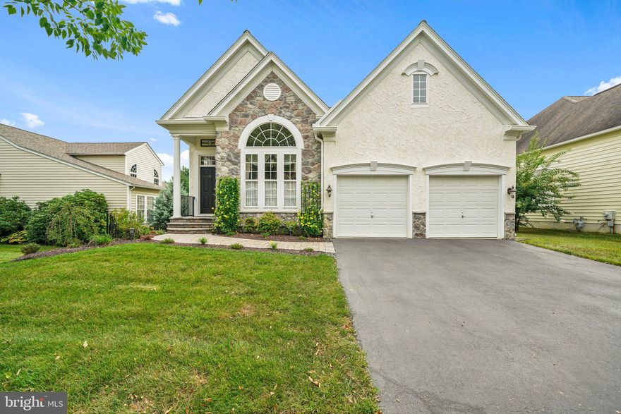 The Mayfield Model at Traditions of Longwood, one of the largest floor plans, with recent improvements is ready for your Buyer! This 3 bedroom 2 1/2 bathroom home features first floor private living space with 2 bedrooms & living space on the 2nd floor! Enter a open floor plan, Living room to Dining room with a butlers pantry. Large Cherry Kitchen with full size pantry and extra cabinets over looking the large Family room with gas burning fireplace. The over-sized slider steps out to a newer Paver Patio with tress to provide afternoons of privacy! The Master bedroom is ample in size with large master walk-in closet & Master Master bathroom with large soaking tub & stall shower. The 2nd floor offers open loft sitting area, &  2 bedrooms that share a large hall bathroom. A large storage area is ready to be finished if needed.  Don't miss all the updates, New Roof 2020, new gutter, New dual HVAC's 2020, 2021, Hot water tank 2017, Front Paver walk way & Paver rear Patio! All with the amenities of a great 55+ neighborhood! Close to Kennett Square  & West Chester boroughs, roadways & DE shopping!