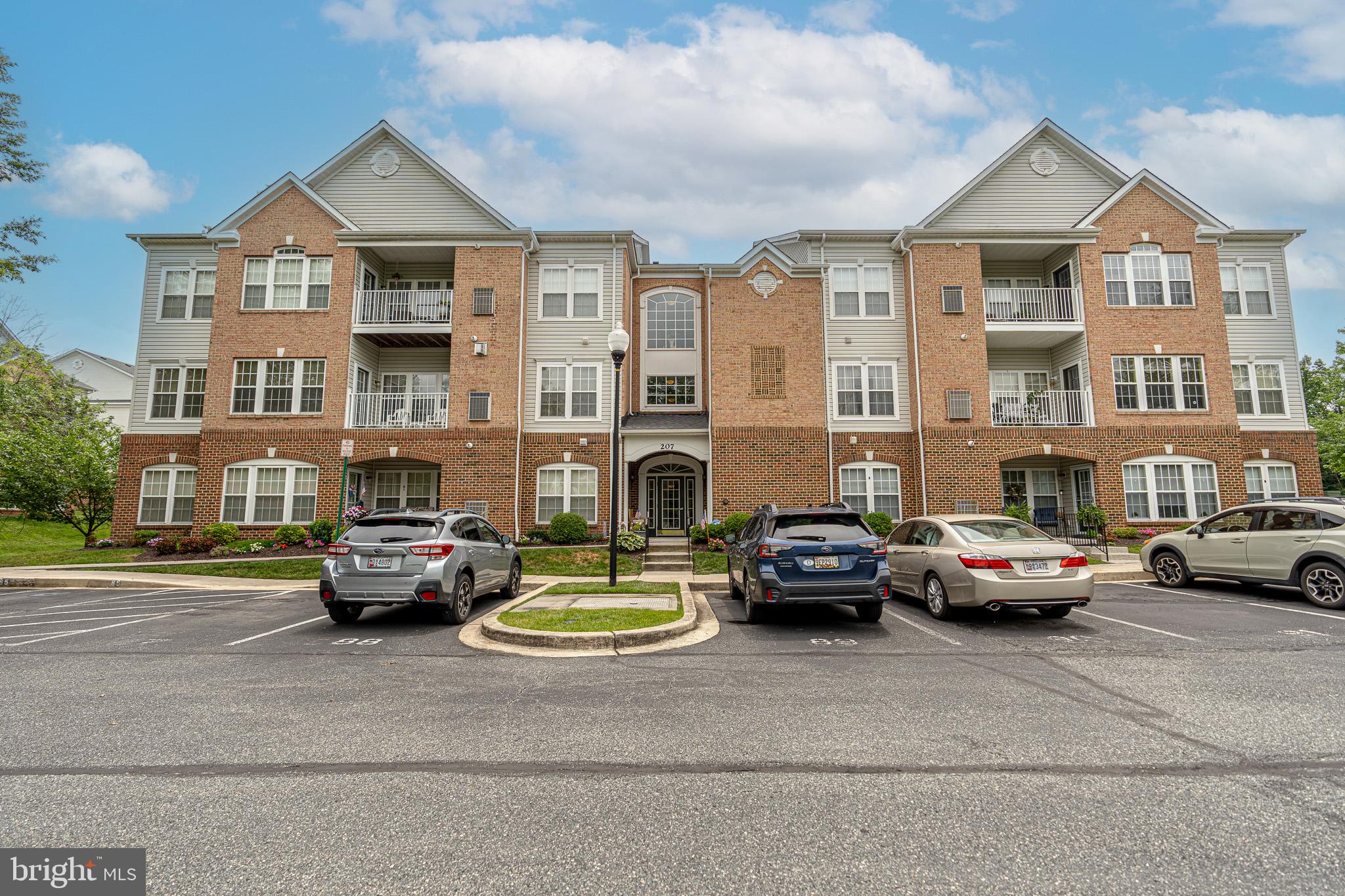 Discover comfort and quiet living in this wonderful ground-level condominium nestled in the heart of the highly sought-after Kings Crossing. This exquisite home offers a tranquil retreat, perfectly designed for a vibrant lifestyle in an active over-55 community featuring a handicapped accessible ramp for the building as well as a new roof installed 2024.
As you enter this gem, you are greeted by an elegant foyer that sets the tone for the rest of the home. The spacious living room is bathed in natural light, featuring crown molding that adds a touch of sophistication. Imagine entertaining friends or enjoying quiet evenings in this inviting space, where comfort meets style. Adjacent to the living area, the dining room exudes warmth and elegance—a perfect setting for family gatherings or intimate dinners. The casual dining area seamlessly connects to the kitchen, providing a delightful spot for your morning coffee as you savor views of the beautifully landscaped surroundings.
The heart of this home is undoubtedly the owner’s suite, a luxurious sanctuary complete with a connected sitting room. This versatile space can be transformed into a cozy reading nook, a home office, or an exercise area, catering to your lifestyle needs. The expansive walk-in closet offers ample storage, ensuring your living space remains tidy and organized.
With two well-appointed bedrooms and two full bathrooms, this residence accommodates family and guests comfortably. Accessibility is a key feature of this building with an elevator, allowing for effortless movement throughout the community. Step outside, and you’ll find beautifully maintained grounds with vibrant floral displays that enhance your living experience.
The Kings Crossing community is rich in activities tailored to an active lifestyle. Engage in community events, or take leisurely strolls through the picturesque neighborhoods. This welcoming community fosters connections and ensures you feel right at home.
Located just minutes from Bel Air's vibrant downtown and an easy walk to the grocery store. Quick access to shopping, dining, and entertainment options. The area is also conveniently close to parks and recreational facilities, ideal for outdoor enthusiasts.