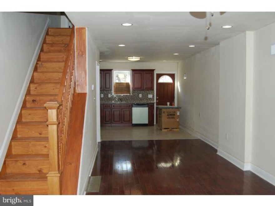 Gorgeous newly renovated 2 bedroom/2 bathroom home in Point Breeze with hardwood flooring throughout, upgraded kitchen with high-end Stainless Steel appliances and granite counter tops. This home is fully equipped with washer/dryer and central air conditioning.  Available immediately for rent.  Security System is an optional feature Tenant responsible for monthly cost.