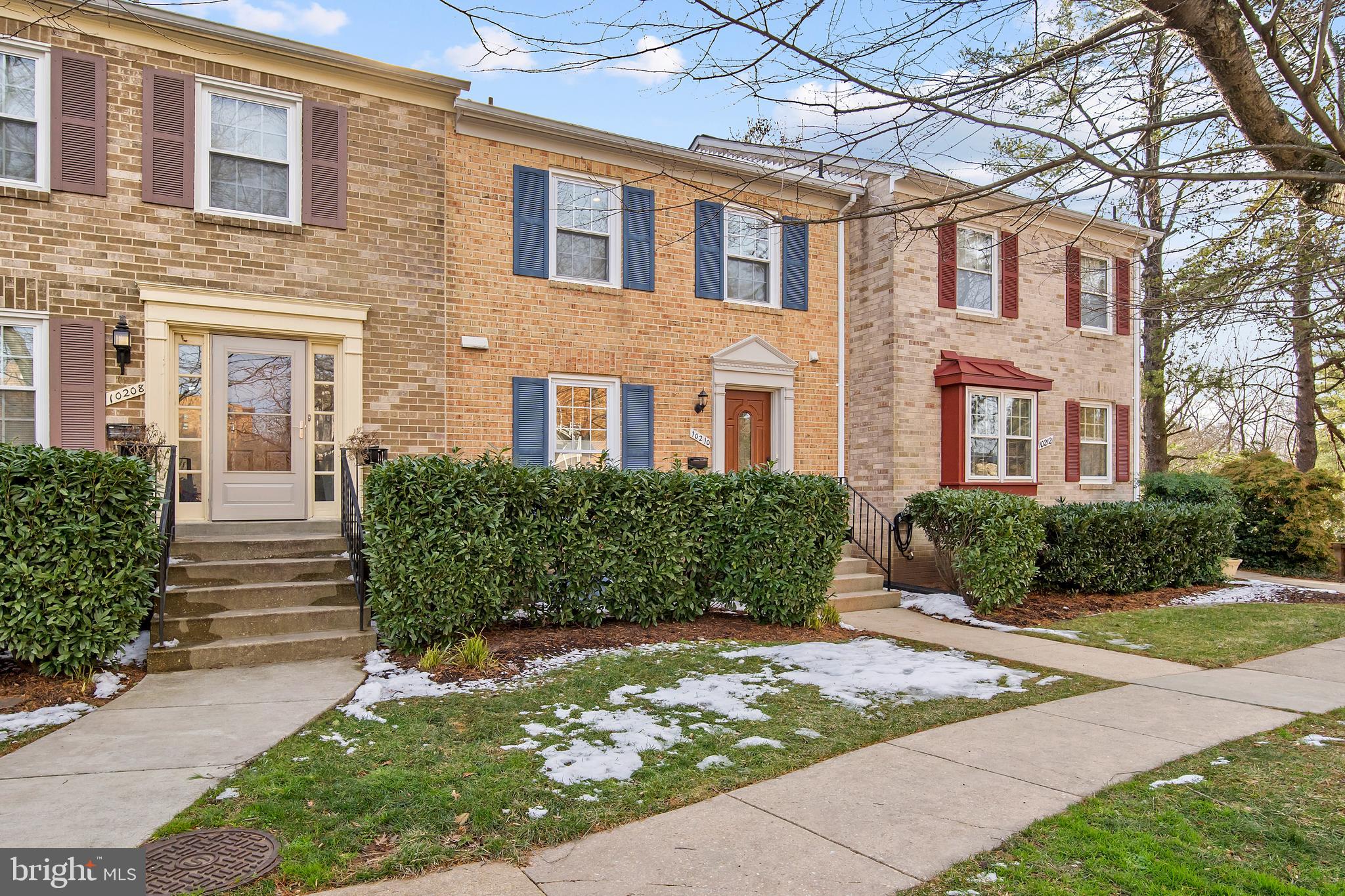 Welcome home to 10210 Arizona Circle. Meticulously maintained and thoughtfully updated, including recessed lighting installed throughout, this four bedroom, three and a half bath home, in the lovely Bethesda Court community, is centrally located just moments from Westfield Montgomery Mall, Cabin John Park & Ice Rink, Cabin John Shopping Center, Wildwood Shopping Center and miles of beautiful trails.
The main level features hardwood floors, an eat-in kitchen with a spacious pantry and stainless steel appliances, a sun-drenched open concept dining and living area, perfect for entertaining, and a powder room. The upper level boasts a spacious owner's suite with ample closet space, complete with Elfa closet system, and an en-suite bath. Two supplementary bedrooms, with generous closets, all featuring Elfa closet systems as well, and a full hall bath complete this level.
The walkout lower level features a fourth bedroom, with an enormous walk-in closet, a full bath, spacious recreation room, and a laundry room. Stepping through the sliding glass doors of the recreation room you have a lovely patio perfect for dining al-fresco and a nice flat backyard with room for a small swing set or garden.
The home conveys with one reserved parking space, but there is plenty of resident reserved parking and guest parking available. With easy access to I-270 and I-495, this home is a commuter's dream!
Note: Bethesda Court owner's have use of adjacent community pool and tennis court for a seasonal fee (2021 fee was $350).
**All offers due Tuesday 2/1/22 by 10:30AM**