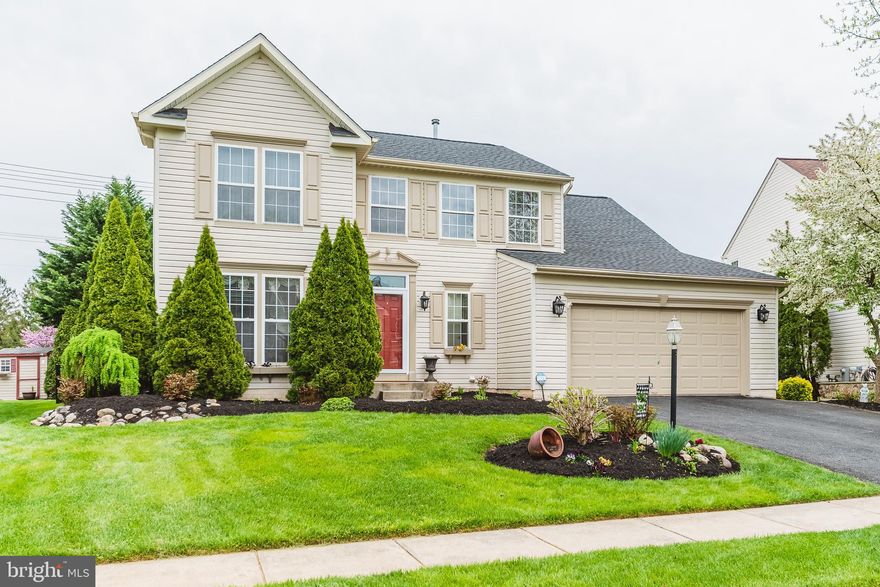 Exceptional in every detail, proud owners are Relocating.  Lovely Curb appeal is just the beginning as you are greeted in the Large 2 story Foyer adjacent to the Formal Living Room, stroll back to the Formal Dining area, then through to the Amazing Kitchen with a Massive Granite Center Island/Seating area Sunlit from the adjacent Florida Room with 3 walls of windows.  Custom Tile Backsplash, updated Stainless Appliances, under counter accent lighting, plus a multitude of recessed lighting throughout the home. Relax with a good book in the expansive Sun/Florida Room or catch some rays on the newly resurfaced Maintenance-free Deck with solar accent lighting.  After a stressful day wind down in the 4 yr young, 4 person Hot tub out back and enjoy the beautifully Landscaped and Private rear yard with Black rail fencing. Now it's time for some entertainment, either watch some TV in the First floor Family Room OR watch a movie in your own Theater Room in the Lower Level with a Built-in dry bar and custom cabinetry. Retire to the Large Owners Suite with Tray Ceiling, walk-in closet, ensuite bath with double vanity and custom framed mirrors. Three additional BR's on 2nd Level serviced by a Lovely nautical themed full bath with custom lighting, built-ins, and paint.  Oversized Garage 25x24 has pull-down stairs to ample storage. Significant updates to this Fabulous home include: 30 Yr Architectural Roof 2018, New HVAC(heat & Air) 2020, New front door 2020, New Slider to deck 2019, replaced siding around deck area 2020. Theater Room and Dry Bar installed 2017, New LG Washer 2021.***Exclude all TV's (wall mount brackets stay), theater equipment, furniture, wine fridge, and mini-fridge are Excluded, but all are available for separate purchase***