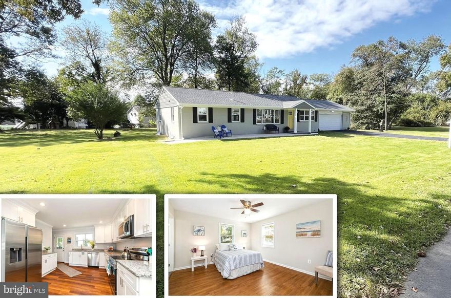 Buyer could not Perform.  This one is back on and an Amazing New Year's Opportunity!   - Everything is New!  Gorgeous Remodeled Rancher with oversized Attached Garage, Large .65 Acre Private Lot and Huge Walk-out Basement all on a private quiet dead end Street.  This is the one you've been waiting for.  Everything has been updated.  New Architectural Shingle Roof, Updated Electric, Plumbing, Windows, HVAC, New Bathrooms and New Kitchen with Granite and Stainless. Oversized Attached Garage with New Door, Opener and Coated Floor.  Walkout Basement has good ceiling height and is waterproofed and freshly painted so great potential for future finishing if desired.  Home has Solar through Sunroom Solar.  The remaining 12 years of the lease has been completely paid off on 6/16/23 so Buyer gets benefit of Solar Energy without paying the Monthly payments.   Don't miss it.