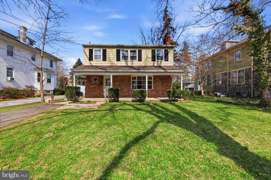 Welcome to this charming, well-maintained 4-bedroom, 2 full and 2 half-bath traditional colonial nestled in the heart of Aldan — where timeless character meets warm, family friendly living.
From the moment you arrive, the home's inviting curb appeal sets the tone. A long walkway leads you to a spacious, sit-down front porch — the perfect place to enjoy your morning coffee or unwind at the end of the day.
Step inside and you're greeted by a welcoming foyer that flows seamlessly into the formal living room, complete with a cozy wood-burning fireplace — ideal for gathering on cooler evenings. The layout continues into a formal dining room, perfect for hosting holidays and special occasions, and then opens into a beautifully renovated kitchen. Here, you'll find custom cabinetry, granite countertops, and a truly unique feature — a custom granite kitchen table with matching backsplash, creating a one-of-a-kind centerpiece for everyday meals and entertaining alike. A convenient powder room and side door provide easy access to the driveway and expansive rear yard.
Upstairs, the primary bedroom offers a peaceful retreat with its own newly renovated ensuite full bathroom. Three additional generously sized bedrooms share a well-appointed full bath, offering comfort and flexibility for families, guests, or home office space.
Set on a generous 56 x 160 lot, the outdoor space is just as impressive. The large backyard is perfect for entertaining, summer barbecues, or simply enjoying time with family and friends. A private driveway accommodates two or more vehicles, providing convenient off street parking.
Additional features include an unfinished basement with a washer, dryer, utility tub, and a large storage area — offering plenty of potential for future customization.
Ideally located for commuters, this home provides quick access to 1-476, 1-95, Center City Philadelphia, the Philadelphia International Airport, and the city's sports complexes. You'll also enjoy close proximity to shopping, dining, and public transportation, making everyday living effortless.
With no HOA, generous living space, and a layout designed for both comfort and connection, this home is perfect for families and first-time buyers ready to put down roots in a welcoming community.
This is more than just a house — it's a place to call home.