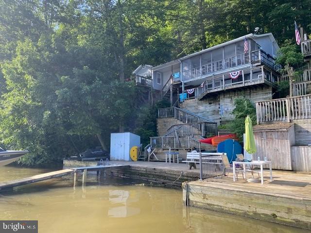 Susquehanna River fully furnished Rancher Cabin with 1,300 sq. ft. of living space. Large deck overlooking the river. Floating deck with boat lift, Ski Nautique Tournament Ski Boat. Water sports equipment including Sea Doo Jet Ski, towables, skis, kayaks with paddles, paddle board, wind surfer with accessories, and 12' aluminum fishing boat with Johnson outboard. Large parking area for 5-6 vehicles. Seasonal use, only. Cannot be used as a permanent residence. Please note that you are not buying the land. Leasehold interest with Constellation Energy Generation LLC. See MLS docs for detailed brochure which includes the cottage program rules and regulations with Constellation Energy. Owner must attend all showings.