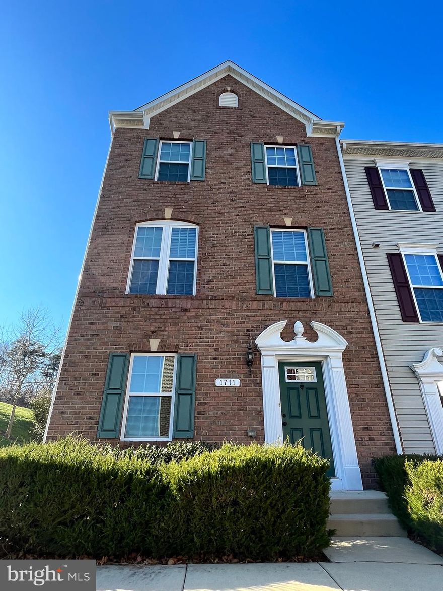 Beautiful end unit in desirable Dorchester Woods is available for rent. 3 bedroom, 2.5 baths, open concept floor plan offers over 2100 sq ft of luxury and comfortable living space. 2 car garage and 2 car driveway. Hardwood floors on entire main level, Chef's style kitchen offers tons of counter space, cabinets, huge island, SS appliances, gas cooking, pantry, dedicated dining area. Bright and spacious living space with a lot of natural light. Huge trex deck perfect for outdoor dining and gatherings.  Primary suite with tray ceilings, large walk in closet, spa like bathroom with soaking tub and walk in shower. 2 more bedrooms, full bath and laundry room on upper level. Rec Room on entry level can also be used as office space. This property is perfectly located neat NSA, Ft Meade, National Business park, Arundel mills attractions, shopping, dining. Just minutes from major highways 295, 100, 95. Centrally located between Baltimore and DC.