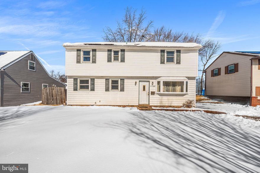 Opportunity awaits at 1103 Nancy Dr in Croydon. Large 5-bedroom, 2-bath detached home located in Lower Bucks County with convenient access to major highways, regional rail, public transportation, and nearby shopping.

Property offers a functional layout, generous room sizes, driveway parking for two vehicles, solar panels, and a sizable backyard. Great opportunity to add value to a solid home!

Property is being sold in as-is condition. Buyer responsible for Use & Occupancy requirements and any repairs required by the township.