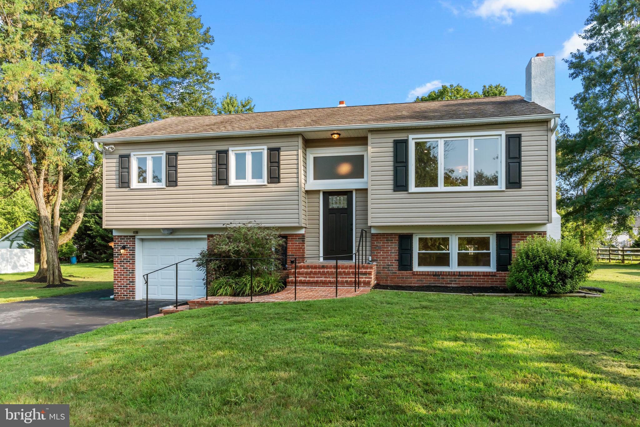Welcome to this beautifully updated 3-bedroom, 2.5-bathroom split-level home nestled on a generous .53-acre lot with property taxes so low you’ll think it’s a typo – only $5,335/year! Located in the highly sought-after Council Rock School District. This charming home has been thoughtfully renovated and is truly move-in ready.
Step inside to discover a brand-new kitchen featuring modern finishes, along with refurbished hardwood floors that add warmth and elegance throughout the main living area. All bathrooms are newly renovated, offering a fresh and contemporary feel.
The lower level family room is perfect for cozy nights in, with laminate flooring, a wood-burning stone fireplace, a convenient powder room, and direct access to the massive backyard – perfect for entertaining or relaxing under the stars. Enjoy peace of mind with a new HVAC system and water heater (both installed in 2025), Roof and siding replaced in 2012, new shed purchased in 2024, plus a brand-new deck ready for summer barbecues!
Additional highlights include a spacious laundry room with extra storage, an attached garage, and plenty of driveway space.
Don’t miss your chance to live la vida loca in this stunning home – just unpack and start enjoying the lifestyle you deserve!