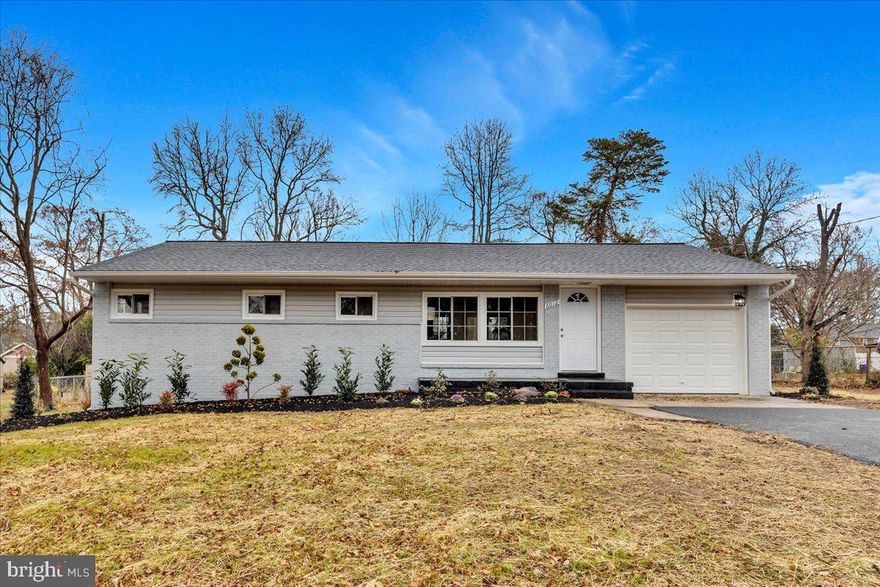 A Holiday gift to yourself!!!  Get it while you can, this will be gone in a snap.  This home is in mint condition where virtually everything is new – check out the photos!  The exterior boasts a new roof, gutters, siding, asphalt driveway and is beautifully landscaped.  The interior is simply stunning.  If you are searching for a home where you just need to move your furniture, this is the home for you.  Ideally located close to Princeton Elementary School, Andrews Air Force Base and easy access to Rt 495.