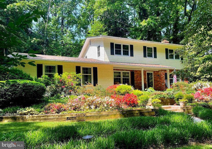 PRICE REDUCED!!  Fantastic colonial in Baldwin Hills South.  This charming 4 bedroom, 2.5 bath home has been meticulously cared for and updated.  A great room addition was added by the owners to give a stunning view of the private wooded backyard and opens up the main living space.  The main level includes hardwood floors, a spacious living room and dining, room, an eat-in kitchen area, a stunning kitchen, and two fireplaces.  The updated kitchen offers stainless steel appliances, granite countertops, and extensive lighting (recessed can lights, under cabinet lighting).  The upstairs includes 4 bedrooms, 2 full baths, and beautiful views of the property from all angles.  The unfinished basement leaves plenty of room for finished space, storage, or a workshop.  The backyard offers a screened porch, a paver patio, and an extensively landscaped front and back yard.  Upgrades include both HVAC systems in 2016, the roof (architectural shingles)  in 2010, and windows (Pella) soon after the roof.  New septic system drain fields just installed.   See it today!