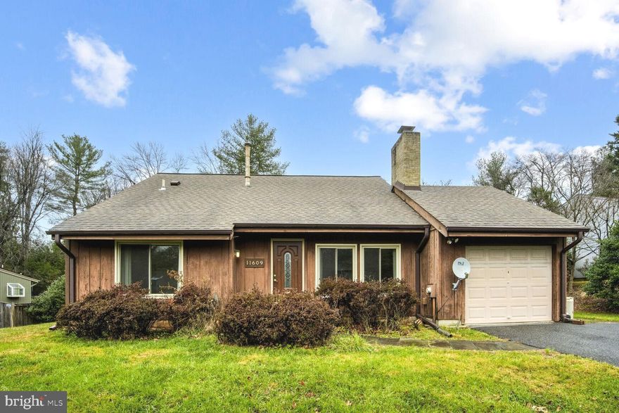 Exceptional opportunity to renovate a contemporary home in a terrific neighborhood in North Potomac with easy access to many commuter routes! Conveniently located just steps from the Dufief Local Park, Elementary School, and much more, this home is ready for you to make it your own! Situated on a great lot with a large, flat backyard on a quiet street, the possibilities are endless! Step inside the entry foyer and discover an open floor plan with soaring ceilings, hardwood floors, and abundant natural light.  The two-story living room features a wood-burning fireplace and exposed beams. The eat-in kitchen opens to a terrific, large deck, overlooking the spacious backyard. Also on the main level, you’ll find two bedrooms and an en-suite full bath with additional hall access.  For added convenience, the laundry room is located on this level as well.  

Upstairs you’ll find a third bedroom with en-suite bathroom as well as a versatile loft space, great for a home office, playroom, or second family room. The property is being conveyed strictly AS-IS. The possibilities are endless- come see for yourself, and bring your contractors and vision!  Offers will be reviewed on Monday.  Please submit by noon.