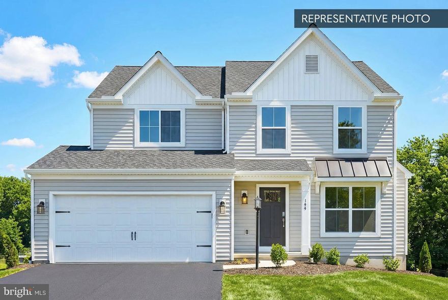 Build Your Way & Save Big—50% Off Options (Up to $15K)! See agent for details.

🏠 TO BE BUILT — Welcome to the Revere at Hampton Heights, where comfort meets style. This thoughtfully designed home offers an open floor plan that seamlessly connects the kitchen, breakfast area, and family room, creating the perfect setting for everyday living and entertaining. The first floor is complete with a convenient mudroom, half bath, and a versatile flex room ideal for a home office or additional living space. Upstairs, the spacious owner’s suite provides a private retreat with a walk-in closet and full bath, while three additional bedrooms, a full hall bath, and a second-floor laundry room offer comfort and convenience for the entire household. A full unfinished basement allows for future expansion and customization. Enjoy peace of mind knowing every home is backed by a 10-year builder warranty.

📢 This listing represents a base home plan that can be built in this community. The listed price reflects the base price only and does not include optional upgrades, lot premiums, or additional features, which may be available at an additional cost. Pricing, features, and availability are subject to change without notice.

📸 Photos are of a similar model and may display upgrades not included in the listed price. Subdivision assessment is pending; MLS reflects zero taxes. Final taxes will be determined based on the improved lot and dwelling assessment.