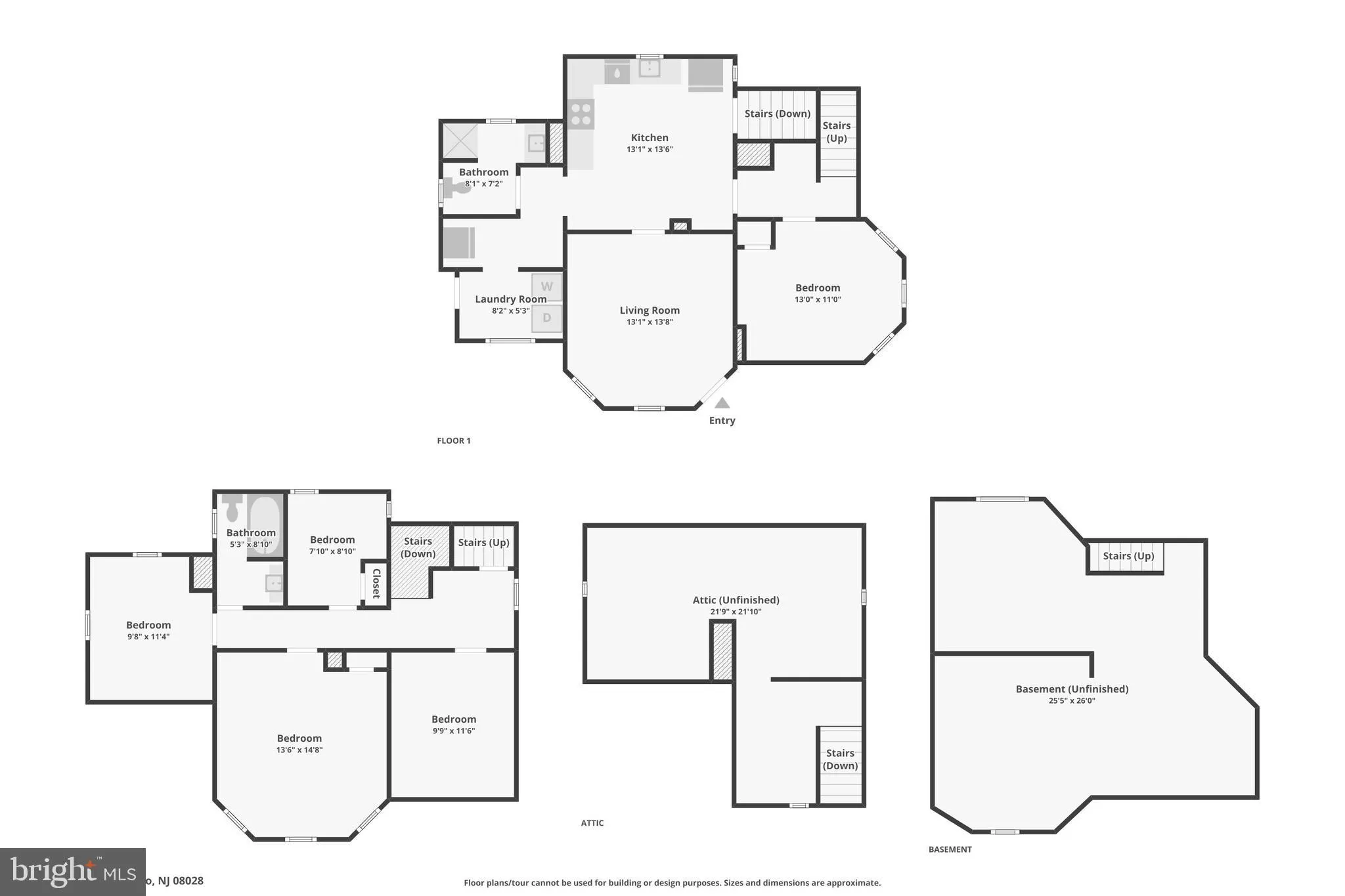 Glassboro, New Jersey 08028, United States, 5 Bedrooms Bedrooms, ,2 BathroomsBathrooms,Residential,Active,234792