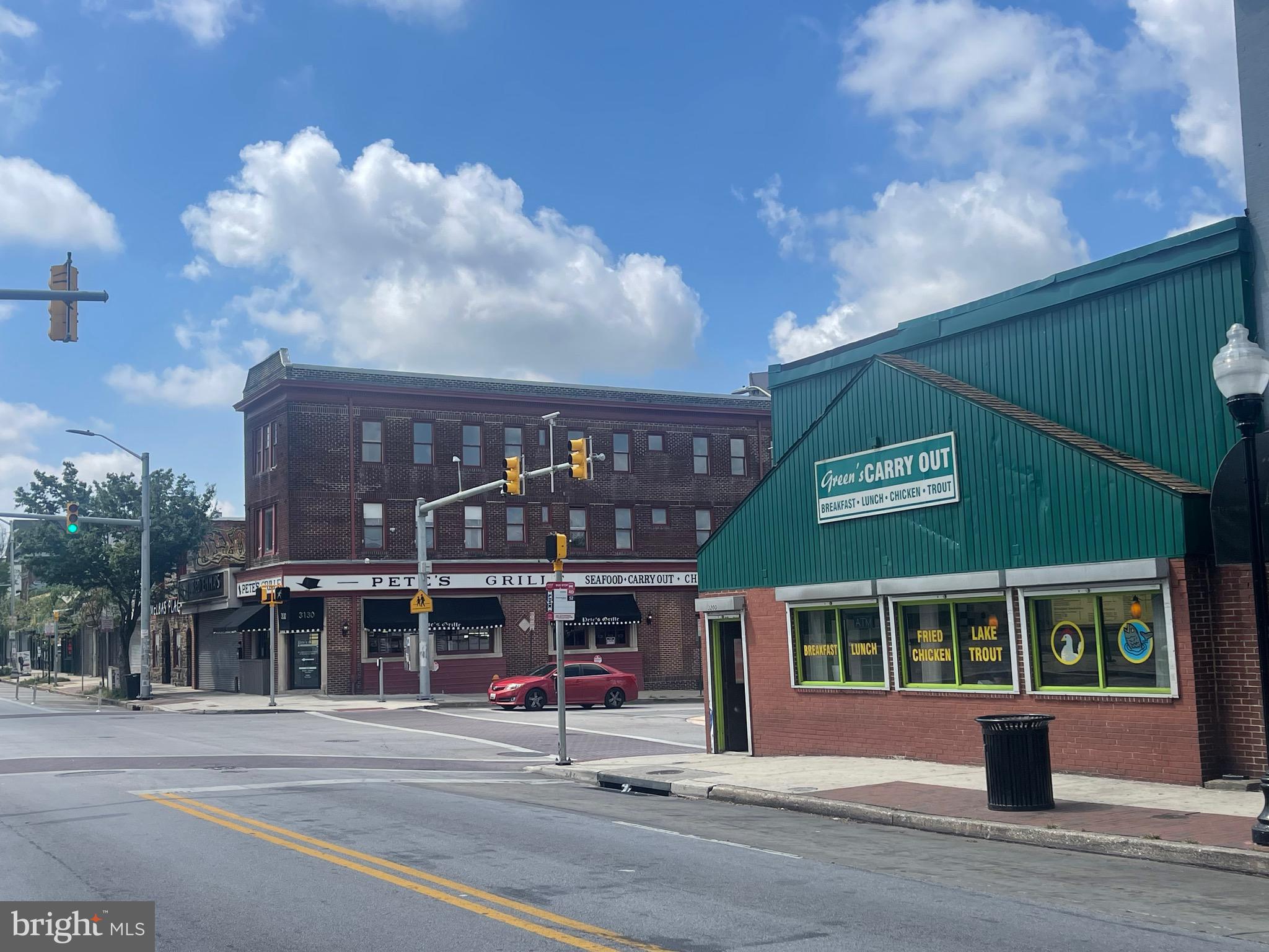 Don’t miss this rare chance to own, two-story mixed-use corner building with high visibility and foot traffic on Greenmount commercial corridor! Currently operating as Restaurant/Carry-out. An additional unit(Second level) is currently used as storage and has the potential to be used for extra seating area or generate rental income. Located one block from Giant Food, MedStar Union Memorial Hospital and John Hopkins University. ‘As-is’ which is in good condition. Contact Lister for details and schedule a viewing. Please DO NOT DISTURB the current operator!