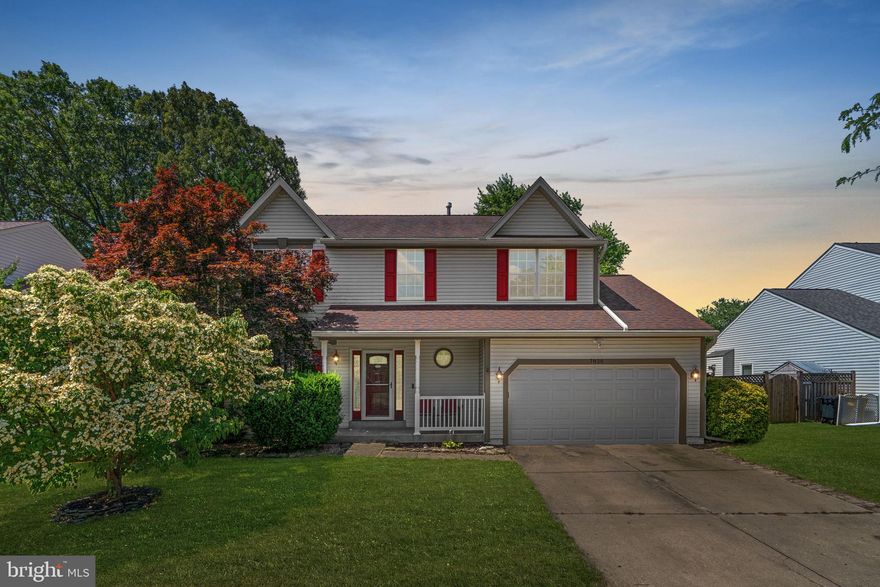 Welcome to 7820 Manet Way in the sought-after Provinces neighborhood! This lovingly maintained home is overloaded with space and improvements! Walk inside from the lovely, covered front porch into the spacious foyer, and you are greeted by gleaming hardwood floors throughout and an abundance of natural light. The large living room is open and bright, leading to the separate dining room. The beautifully updated kitchen offers 42"cabinets, granite counters, a custom backsplash, stainless steel appliances with a gas range, and a large island. The breakfast area is a perfect size and is surrounded by windows. The family room is off the kitchen and is large and cozy and offers access to the amazing screened-in porch with an Azek composite deck featuring a tinted Eze Breeze vinyl glazing screen system. Walk outside to the patio and gaze at the beautiful flat, fully fenced private backyard. A half bath and access to the oversized garage complete the first floor. There are four generously sized bedrooms on the upper level, with abundant closet space in each room and an updated hall bath! The Primary suite includes a walk-in closet and private bath with a double vanity and European soaking tub. The fully finished lower level is perfect for entertaining and relaxing or as a private suite offering a full bath, a spacious rec room, a laundry/storage room, and an additional finished room that could be used as a den, theatre room, or 5th bedroom. Owens Corning Roof & leaf guards '12, HVAC '14. The neighborhood is centrally located and minutes from Ft. Meade, NSA, and BWI Airport. Close to Baltimore, Washington DC, Annapolis, and many major commuter routes including 175, 32, 100, and 97. This is a must-see! RUN, do NOT walk! This lovely home will NOT last!