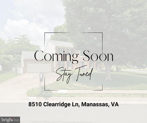 8510 CLEARRIDGE LANE MANASSAS VA 20110