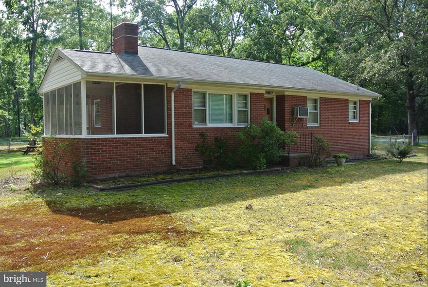 All Brick Rambler in Move In Shape.  Large Fenced Lot.  Great Starter Home. No HOA.  La Plata High School zone.  Affordably Priced.  Completely Floored Attic.