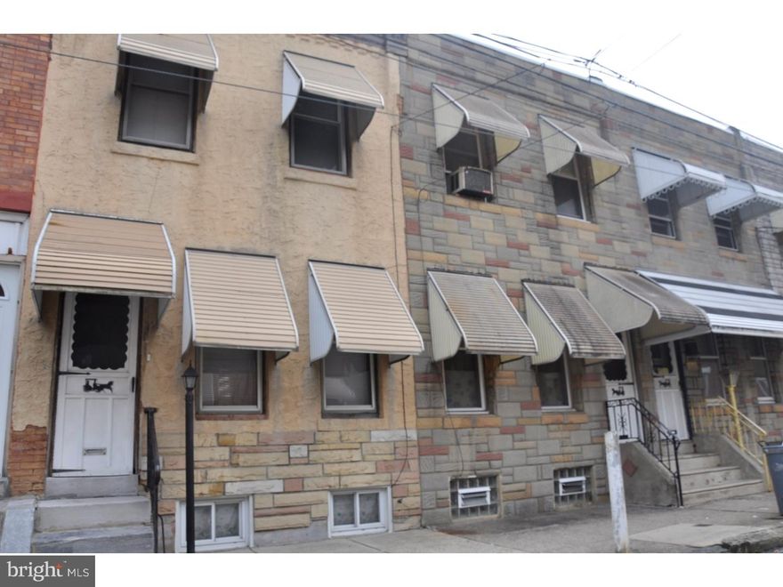 Multiple Offers In: Best and Final by NOON Mon 2/1.  2  Bed Home in Riverwards Sect of Philadelphia approx. 900 sq. ft. is situated in the Port Richmond Sect of Philadelphia. Homes in the area rent up to 900.00 a month & a recent nearby investment/flip sold for 99,000.  Home has Liv Rm, EIK, Yard, Large Bedroom with Huge Built in Closet with a door & doorway adjoining the 2nd Bed room & larger bedroom. Adjoining doorway is great for running a Window Air Conditioning Unit in 1 bedroom &/or the 2nd bedroom. Your home also includes a large basement with a utility sink, washer & dryer-All in "As IS" Condition. Home is Walking Distance or very short Septa Bus Ride to Mercer Street Cafe, Byrne's Tavern, Bonk's, Target Store, Lowe's, TD Bank, Chick Fila, & Sonic. Home is also a very short walk to Public Transportion such as the 60 Bus & the 25 Bus Routes. Also, a short Bus Ride to the "EL" Elevated Train via Bus Route 60 (approx. 5 minute ride on Route 60)to Kensington & Allegheny EL Stop. Home is within walking distance or short Septa Bus Ride to Shopping such as Shop Rite, McDonald's, Burger King, Boston Market, Wendy's & Applebees. Home is situated within very close walking distance to # of delis & Laundromats. If you chose to use the Nearest Laundromat, it is 2-3 minute walk. You want to spend a little more time outdoors via a nice walk or bike ride, check out Hinge Cafe, Taconelli's Pizza, Kitty's Luncheonette & Stock's Bakery - all approx. 5 /- minutes via bike. If you want to check out some of the Fishtown Hot Spots such as The Sugar House Casino, Johnny Brenda's, La Colombe & Girard, hop on the bike for about 10 minutes or so or relax & take public trans to those hot spots. Can also hop on the "EL" at Girard El Stop & Take the Train to Olde City, Indpendence Hall Area, 8th St.(Gallery Shopping Stop), or 11th, 13th or 15th Street Train Stops (the 13th & 15th El Stops are next to City Hall). The Broad Street {SUBWAY Line} Runs Under City Hall from Broad Street SOUTH to the Stadiums & Broad Street NORTH towards Temple Univ.& Further North Towards Cheltenham Ave.  Port Richmond is ONE of the NEW UP and Coming Areas. Buy Soon & Don't Kick your Self Later. In my opinion, The Market Value of this Port Richmond home will be Well Over 50,000 soon. This would be a good home to purchase & hold for 3-5 yrs.  After renting the home, sell the home with tenant in place with 10+% cap rate & make a HUGE PROFIT. Real Estate is a Better Investment than the Stock Market.