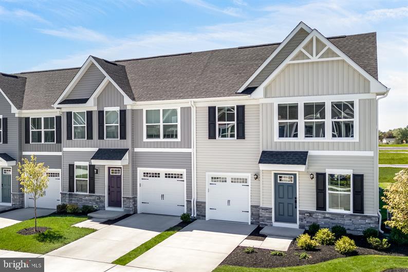 TO-BE-BUILT HOME - PRIMARY SUITE ON THE MAIN LEVEL– - - - in BRAND NEW GRACE WOODS 55+ - - - an Amenity-Filled, Active Adult Community in the heart of Harford County, MD - -  Close to all the major commuter routes in the area including I-95, Rte. 7, Rte. 40, and Rte. 543, for an easy drive to just about anywhere! - - The Grand Nassau Villa floor plan is designed with aging in place in mind. Everything you need is all on the main living level, making it the perfect choice for comfortable living now as well as in the future.  You will enter this attached villa on your main level through the one-car garage, within steps of the gorgeous gourmet kitchen complete with GE stainless steel appliances. Its large center island overlooks both the inviting Great Room and separate Dining Room. This modern, open floorplan lends itself perfectly to entertaining, whether a party of one or a large gathering of friends and family.  At the rear of the main level, you will find what sets this home apart - your luxury Primary Suite. The king-sized retreat located in the quiet rear of the home is your private oasis, complete with a private, dual vanity on-suite and a tiled shower surround. Even the walk-in closet is grand! The large laundry/mudroom, also on the main level, is neatly off to the side next to your garage entrance making coming and going easy. The Upper-level features two more spacious bedrooms tucked neatly away from “your” space, a full bath, and tons of storage with both a finished bonus space and an unfinished attic.  The finished basement with a bedroom and full bath adds additional possibilities!!!  - - When you purchase one of our to-built homes you know the home from start to finish. Options and upgrades are available for you to create the space that best suits both you and your budget. With new builder warranties you will have peace of mind that your home is backed by a builder with over 75 years of experience. Plus, new homes come with new everything, from energy efficient windows, insulation, appliances, and tankless hot water heater. Energy bills will be low and you will be comfortable year round.  - - Plan a visit to see for yourself what makes this home and this neighborhood so special. From a clubhouse where neighbors can gather for social events and activities to meticulously landscaped grounds ideal for leisurely strolls, there's always something to do and someone to connect with in this vibrant community. For those who enjoy staying active, Grace Woods 55+ Villas offers recreational facilities such as a fitness center, clubhouse, walking trails, and outdoor recreational spaces, pickleball and more. Take advantage of organized group activities and classes designed to promote health and wellness. Conveniently located near shopping, dining, and healthcare services, Grace Woods 55+ Villas provide you with everything they need to enjoy a fulfilling and independent lifestyle. With its welcoming atmosphere and sense of camaraderie, Grace Woods 55+ Villas is more than just a place to live—it is a place to thrive. - - Lot premiums and Front Façade costs may apply. Photos are representative. “Flex Cash Closing Assistance” Available with Use of Sellers' Preferred NVR Mortgage.