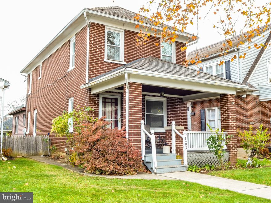 Welcome to a classic Easton brick beauty, built in the 1930s and preserved with care.  This solid, well-kept residence offers three-bedroom, one-bath home carries the character of its era—original hardwood floors, rich wood trim, and timeless craftsmanship—all in remarkable condition.

The first floor offers a welcoming foyer, formal dining room, bonus room, eat-in kitchen, plus a full bath and laundry area for added convenience. Upstairs, you’ll find three well-proportioned bedrooms and the main bath.

A full basement, detached garage, and off-street parking round out the practical features, while the broad front porch and brick exterior deliver the classic Easton charm buyers love.

This is a well-kept home with strong bones and enduring character—ready for someone who appreciates quality that lasts.