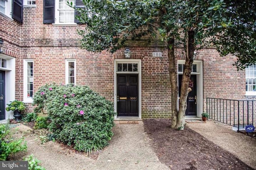 Ideally located townhouse in Historic Downtown Fredericksburg. This three-level townhouse offers all the conveniences of living downtown without any extra maintenance such as yard work! This unit has two bedrooms and two full baths on the second level. It has a spacious finished basement with a full bath. It is located in the Mary Washington Square community that features an adorable outdoor patio with tables and chairs and private off street parking. A must see!