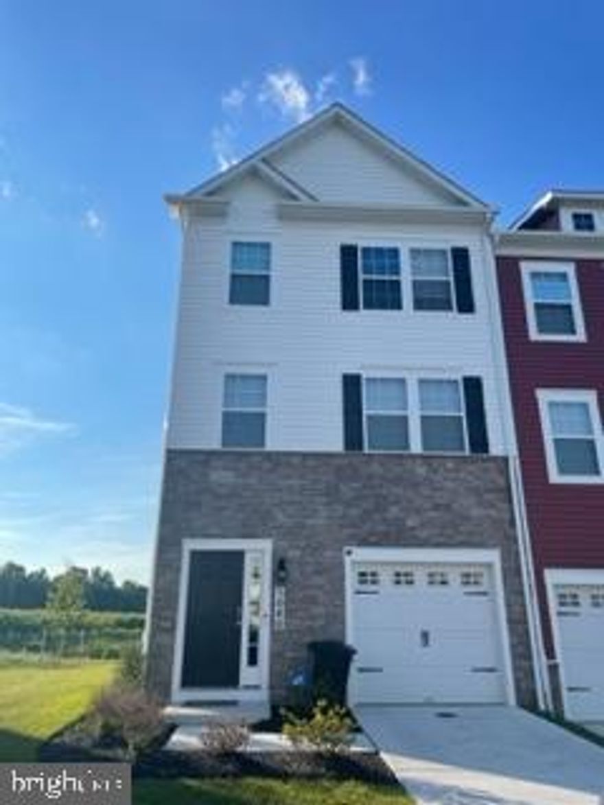 Be the first to rent this beautiful brand new construction 4 bedroom/3.5 bath Townhouse in sought after Villages of White Marsh. The home features a gourmet kitchen with stainless steel appliances, over sized kitchen island,  granite countertops, modern espresso cabinetry, and recessed lighting. Primary bedroom suite with walk-in closet and spa like bathroom with dual vanity and luxury shower, laundry located on second floor for convenience.  Walk out basement with bedroom and full bath. Close to restaurants and entertainment.