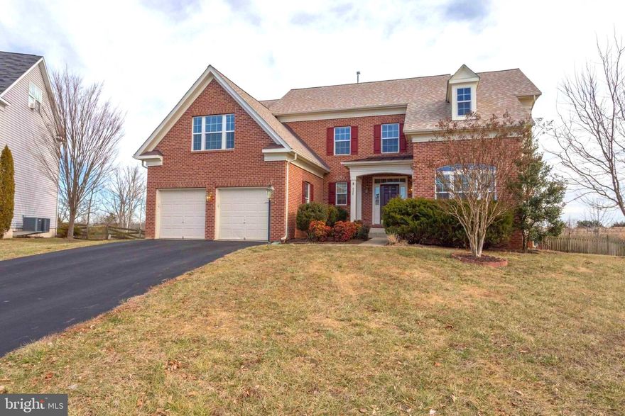 Elegant, Spacious, Serene.Rarely Available Floor Plan w/ Gorgeous Farm Views, Large Lot. Light, Bright, Well Appointed.Hardwood Floors, 4 Full Baths, Exquisite Lighting Fixtures, Newer Paint, High End Carpet, Chair Rails & Crown Mouldings w/ Upscale Feel. Newer Custom Paint Furnishings Available For Sale. Close to VRE,66,29,28