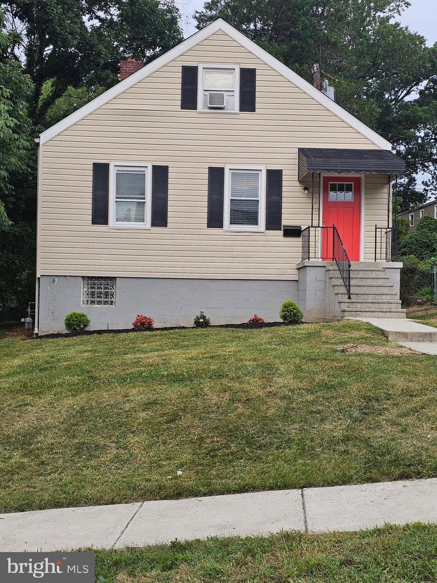 Charming Fully Renovated Cape Cod in Gwynn Oak, Baltimore

Welcome home to this beautifully renovated 3-bedroom, 2.5-bathroom Cape Cod, nestled in the heart of the sought-after Gwynn Oak neighborhood. Perfect for first-time homebuyers, this home blends modern updates with classic charm.

Step inside to discover a bright, open floor plan with gleaming hardwood floors, a spacious living room, perfect for entertaining. The brand-new kitchen boasts stainless steel appliances, granite countertops, and ample cabinetry, making meal prep a delight.

The main level features two generously sized bedrooms and a full bathroom. Upstairs, you'll find a private primary suite complete with a large ensuite bathroom, offering a peaceful retreat. A finished basement provides additional living space, ideal for a home office, playroom, or guest area, plus a convenient half-bathroom.

Outside, enjoy a large backyard with plenty of room for outdoor activities or gardening. With off-street parking, updated systems, and close proximity to local schools, parks, and shopping, this home is truly move-in ready.