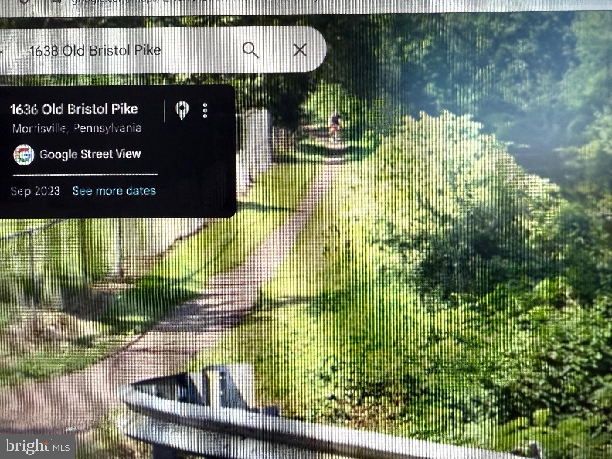 Next to 1638 Old Bristol OLD BRISTOL PIKE PIKE