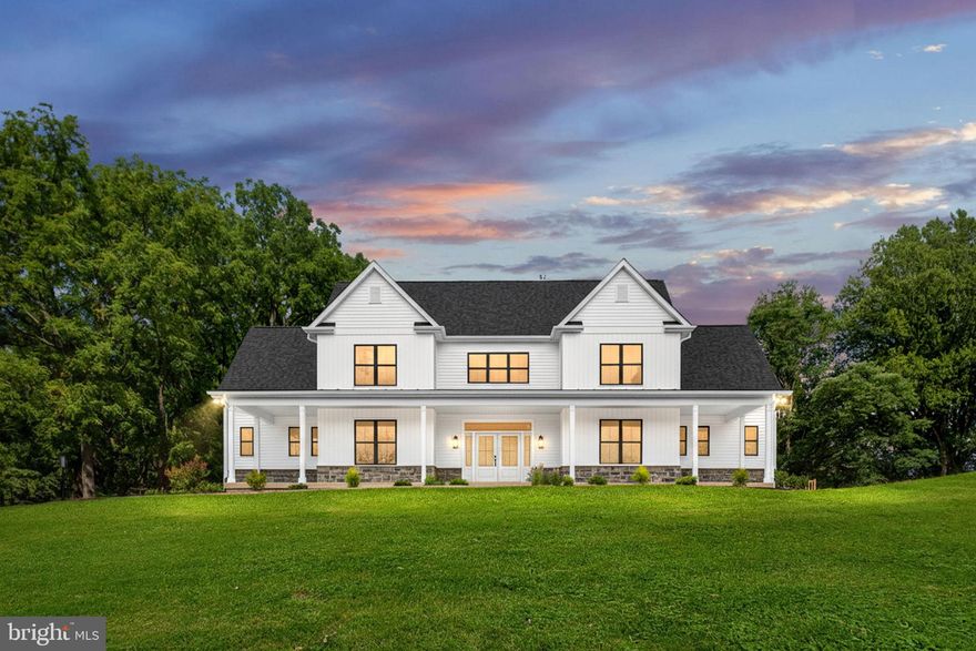 "The Carver" New Construction by South Run Designs (11th-generation native Fauquier County Resident and Builder) to be completed in early Summer 2026. Experience modern luxury and timeless elegance in this stunning 5-bedroom, 4-bath Farmhouse colonial, ideally situated on 9.53 serene acres in the heart of Virginia’s coveted Horse and Wine country—just 10 minutes from historic Warrenton.

A long private drive leads to this beautifully-crafted residence, where white Farmhouse architecture, a welcoming front porch and foyer entry-way and expansive pastoral views set the tone for refined country living. Inside, the home blends upscale finishes with a warm and an extremely livable main-level design.

Main-level living includes vaulted ceilings, open concept Great room design and a stunning gourmet Chef’s kitchen featuring custom cabinetry w/ under-cabinet lighting, quartz countertops (standard), appliance-package, butler's panty and an oversized island- perfect for gathering. Adjacent Great room and formal Dining spaces are bathed in natural light and offer ample space, rich millwork, wide-plank LVP flooring (standard), gas fireplace (additional) and elegant lighting selections throughout. Plus, ample time for the many custom upgrades available! Main-level mudroom, office and primary suite make this Home ideal for fine, one-level living.

With five spacious bedrooms—including a luxurious, main-level primary suite—the home offers comfort and privacy for family and guests. Flexible, upstairs living spaces provide opportunities for multiple bedrooms, additional home office, media/game room or hobby areas (not to mention, the lower-lever unfinished basement that offers enormous potential for increased living space). Two full baths generously finished on the upper level.  Rejoice! The Three-car garage comes standard with the Carver design!

Outside, the expansive acreage invites endless possibilities: horses, vineyards, gardens, or simply enjoying the peaceful rural Virginia setting. Sunset views from the Property complete the picture of life in one of Northern Virginia’s most desirable countryside enclaves.

A rare blend of craftsmanship, land, and location—this exceptional property is ready to welcome you home. Still plenty of time to design your own custom finishes- contact Listing Agent for details, floor plans and feature sheet.

Please note:  All Photos included are relative, but not exact photos of the Subject Property. Final finishes and Appliance Package is determined by Builder or custom-ordered by Purchaser.

****OFFER DEADLINE December 31, 2025 at Noon EST. Seller reserves the right to accept any offer prior to Offer Deadline.****