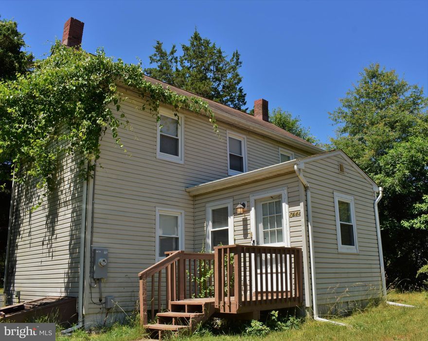 Vintage 2BR House in Hanover: Rustic home with a country feeling within minutes to the city. Enter through the kitchen with enough room for a cafe-style table. Formal dining room or can be used as a family room. Powder room on the main level. Two bedrooms on the upper level fully carpeted. Full bath with separate vanity and dressing area. W/D located in the dressing area. Within minutes to Arundel Mills, Maryland Live Casino, Rt 100, BW Pkwy and I-95 corridor.