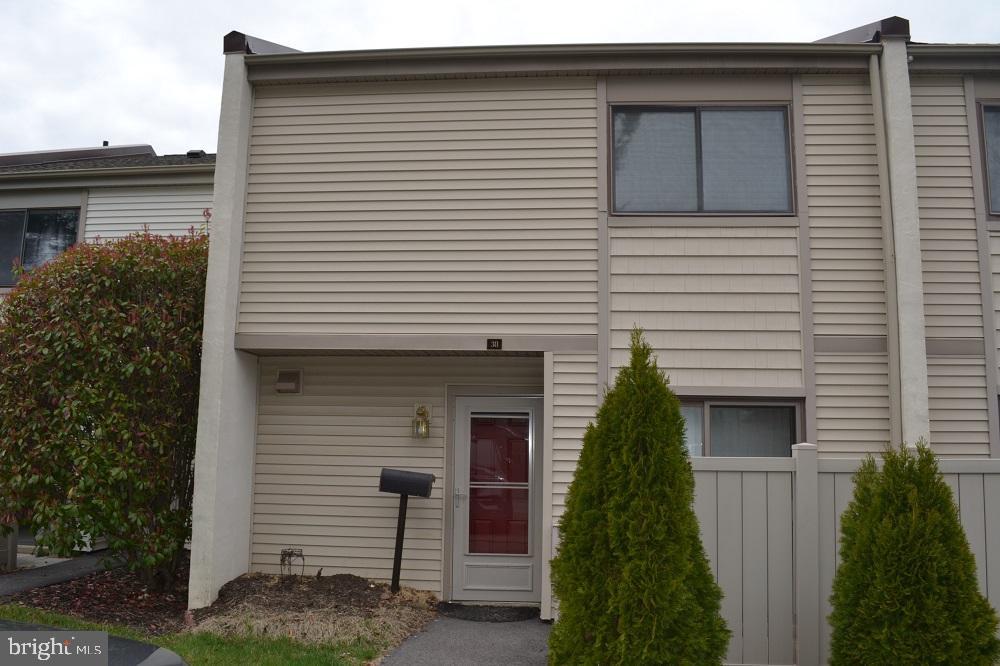 Beautiful 3 Bedroom 2.5 bath Townhouse located in the Twin Brooks development in Abington Township. The property has been updated- paint, floors, baths, kitchen, lighting and more. This home has 2 assigned parking spots in front of the unit, front patio off the kitchen, covered patio in the back as well as a community pool. Enter the property and into a foyer are with hall closet and a half bath. There is a renovated kitchen with white cabinets , stainless steel appliances , quartz counters, recessed lights and sliding door to front patio area. storage closet/heater room is off the Dining area. The large Living room and Dining area has recessed lights and sliding door to rear patio and outside storage closet. Patio looks out of large open space area. Second floor has large main bedroom with 2 double closets, updated full bath and recessed lights. There are 2 other bedrooms with recessed lights and double closets. Renovated hall bath with tub. Hall linen closet as well as large walk in closet and laundry area. The attic rear is accessible from the pull down stairs. A must see property and is turnkey.