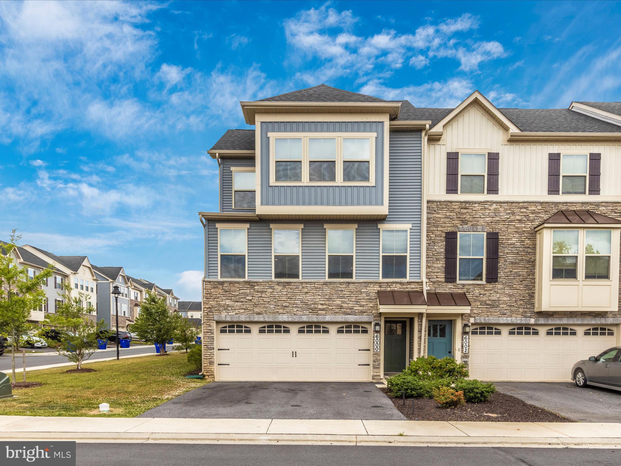 It is all about location and convenience! Only four years young, 6000 Pecking Stone Street, located in the much sought after Lake Linganore Oakdale community, is ready for you to move in! This beautiful town home, with rare front bump out, offers a great floor plan with 3 bedrooms, 2.5 baths, and a 2 car garage. The home has been meticulously maintained, and pet free. The large kitchen has dark cabinetry which brings out the granite counter tops, and includes stainless steel appliances. Enjoy entertaining on the rear porch with a gas fireplace that leads to a flat backyard surrounded by a professionally installed vinyl privacy fence. Oakdale High is within walking distance, as well as the community pool. A private access lake to those who live in the neighborhood, offers a quiet place to escape. Commuter routes, shopping centers, and lovely Downtown Frederick are all just moments away. Come be a part of this great and growing community by scheduling your private tour before it is too late!