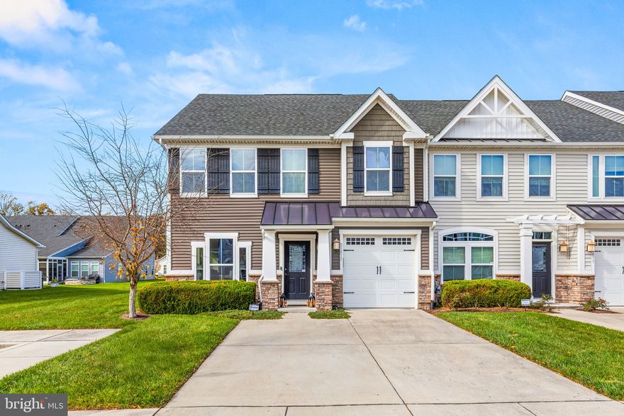 Resort-Style Living in Coastal Club -  
Spacious End Unit Townhome that feels like a single-family home, located in Coastal Club—Lewes’s premier resort-style community. This beautifully updated 3-bedroom, 2.5-bath home is freshly painted, partially furnished and move-in ready. This home offers an open-concept floor plan that’s perfect for both everyday living and entertaining. The spacious first-floor primary suite features a tray ceiling and walk-in closets. The gourmet kitchen includes a large island with seating, a pantry, and an adjoining dining area that easily accommodates guests. The bright living room fills with natural light from the additional windows in the sunroom extension, which overlooks a beautiful paver patio—perfect for outdoor entertaining or relaxing.  Upstairs, a loft-style family room overlooks the main living area below and provides the ideal space for a home office or cozy retreat. You’ll also find two additional bedrooms, a full bath, and a convenient storage room on the second floor.  Located less than 5 miles from the beach, Coastal Club offers unmatched resort-style amenities, including: Outdoor pool with swim-up bar, and kid’s splash zone with slides and fountains, Indoor pool and fitness center, Bocce, tennis, and pickleball courts, Scenic walking trails and community garden, Clubhouse offers full service bar and restaurant.  Great for social events and gatherings. Whether you’re lounging poolside, exploring the trails, or meeting friends at the clubhouse, Coastal Club offers the perfect blend of relaxation, recreation, and coastal charm.  Don’t miss your chance to experience the Coastal Club lifestyle—schedule your private showing today!