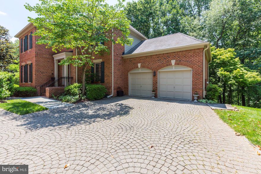 NEW PRICE! Welcome to Prescott at Avenel, Pardoe Builders crown jewel location in Avenel. This sought after "B" Model provides high ceilings, is flooded with light, and is surrounded by the wooded side of the PGA golf course at Avenel. Views from every room of this floorplan allow the lush outside landscape to be seen throughout. The welcoming entry foyer leads to the living room with double sided fireplace and library/den. The french doors from the living room and family room open to an extensive entertaining deck. A family room with wet bar and gourmet kitchen leads to the formal dining room. The main level includes powder room and 2 car garage. On the upper level you will find a wonderful master suite with views to the outside and a white marble master bath. Bedroom two and bedroom three each have ensuite baths and ample closet space. An upstairs laundry completes the upper level. The daylight walkout lower level provides for a fourth bedroom and bath, wine cellar, entertaining bar, recreation room with fireplace, and pool table room. A cedar closet, workshop and storage room complete the lower level which opens to a slate patio under the entertaining deck. Avenel provides landscape maintenance and private surveillance. The Avenel swim and tennis membership is now included with the monthly homeowner fee. 30 minutes to Reagan and Dulles Airports, 15 minutes to downtown Bethesda/Chevy Chase with the best of restaurants and shopping.