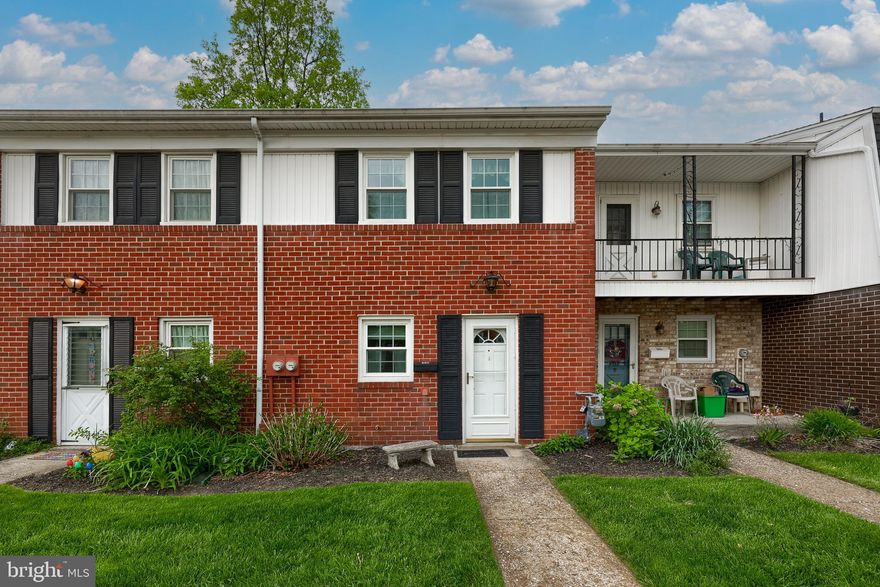 Meticulously cared for condo that is move in ready and features a ton of upgrades!  Some upgrades include all new flooring, appliances, HVAC system, windows, main floor half bath, and much more!  Featuring an outdoor patio area with privacy fencing. Maintenance free living with community amenities such as a swimming pool, club house, and playground.  The interior offers a bright and open layout.  The living room/dining room is located directly off of the kitchen.  The chef in the family will love the custom Weir kitchen with newer appliances.  A powder room can also be located on the main level for convenience.  The upper level features two spacious bedrooms and an upgraded full bath with a walk-in shower that has seating.  The attic has been upgraded with new flooring for extra storage space.  Homeowner receives a designated parking space.  There is also additional overflow parking.  Great location - easy commute to Route 30 and I83 and close to local amenities.