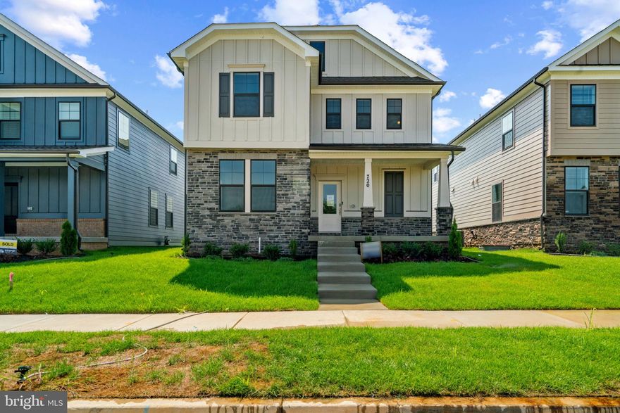 Thee Alec Plan - Brand New Alec Plan 5BR/5BA Home – Move-In Ready by End of January/Early February – Just 1 Mile from Downtown Frederick!

Be the first to call this stunning 5-bedroom, 5-bathroom Neo Traditional home yours—perfectly situated just one mile from the heart of Downtown Frederick! This brand-new construction offers the best of both worlds: top tier curb appeal with modern finishes and thoughtful design.

Step inside to a spacious, open-concept layout filled with natural light, elegant details, and designer upgrades throughout. The gourmet kitchen features quartz countertops, stainless steel appliances, a large island, tons of cabinetry for storage, and a pantry—all included. Wide plank flooring, upgraded tile, and recessed lighting add warmth and sophistication on every level.
The luxurious primary suite offers a private retreat with a spa-inspired bath, featuring dual vanities, an oversized frameless glass shower, and a walk-in closet. Each of the five bedrooms has access to its own full bath—ideal for families, guests, or multigenerational living.

Enjoy extra living space in the finished basement, perfect for a home theater, gym, or office. Outside, a covered front porch and professionally landscaped yard offer room to relax and a side yard to entertain.

Everything is included—from appliances to smart home features—and the builder is offering limited-time incentives for qualified buyers!