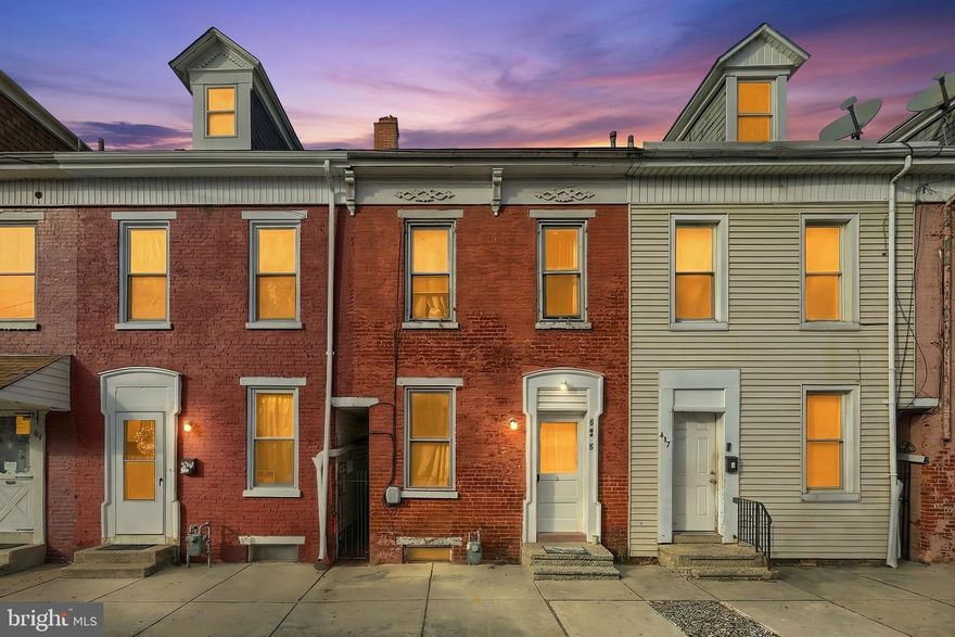 A solid 1900 brick rowhome on one of York’s most consistently rented streets, this property delivers the steady performance that experienced landlords value. Located on Walnut Street, an area long known for reliable tenant demand due to its proximity to downtown, major employers, and daily conveniences, this home sits in the sweet spot between affordability and durability.
Inside, the layout is simple, functional, and renter-friendly. Two stories with 3 bedrooms and 1 full bath offer flexibility for families or shared living, while the brick construction provides the longevity investors appreciate.
The property is already producing income, with current long-term tenants paying $1,000 per month and covering all utilities, allowing ownership to step into immediate cash flow without the headaches of a lease-up period. Walnut Street rentals have historically performed well due to their walkability, central location, and strong demand from long-term tenants who prefer established neighborhoods over new, higher-priced alternatives.
This is not a speculative play, it’s a proven rental on a proven street. Whether you’re expanding an existing portfolio or acquiring your first York investment, 435 Walnut Street represents the kind of asset that quietly builds wealth month after month.
