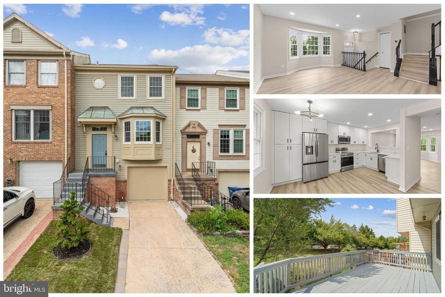 Welcome to this stunning home in the highly desirable Fox Creek community—a fully renovated gem that blends modern luxury with timeless charm. Every inch of this residence has been meticulously updated, featuring NEW LVP flooring throughout (2024), NEW custom soft-close kitchen cabinets (2024), and NEW quartz countertops (2024). The heart of the home is equipped with top-of-the-line NEW appliances (2024) and NEW high-end fixtures (2024) that exude quality and sophistication. Recessed lighting has been thoughtfully added throughout, and all outlets and switches have been updated, ensuring a bright, modern, and functional living space.

The expansive master suite offers a tranquil retreat with a generously sized walk-in closet and a beautifully renovated bathroom. Each room in the home is spacious and thoughtfully designed, ensuring comfort for the entire family. The bathrooms have been tastefully modernized, reflecting a keen eye for detail and contemporary finishes.

The basement, accessible directly from the garage, is perfect for entertaining. Whether you envision a cozy family movie night or hosting gatherings, this versatile space is ready to accommodate. The garage itself has also been upgraded, with a freshly painted door and floor that add to the home's polished look.

Step outside to a freshly painted deck, perfect for outdoor gatherings, with no neighboring homes in sight—offering peace and privacy. The home also boasts a complete plumbing overhaul, ensuring reliability and peace of mind for years to come.

The Fox Creek community offers a prime location with easy access to Dulles International Airport, major shopping and dining at Dulles Town Center, and outdoor recreation at Claude Moore Park. Conveniently located near Route 28, Route 7, and the Dulles Toll Road, the area is also served by highly rated schools, making it perfect for both commuters and families.

Don’t miss this opportunity to own a move-in-ready home that truly has it all!