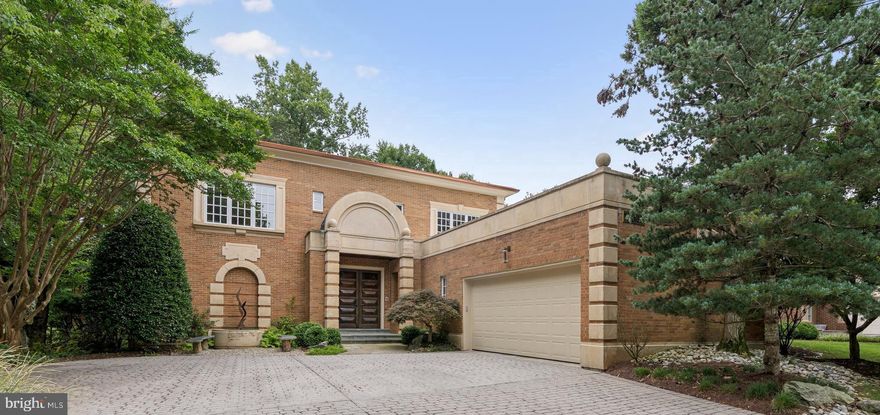 Truly unique home! Located in Avenel, this California contemporary masterpiece is perfect for the discerning buyer who appreciates attention to detail. Built as the original developer’s family residence, the home was redesigned by a top DC designer and renovated in 2021 with the highest quality custom finishes. The rare, sumptuous main level primary suite with large walk-in closets, gas fireplace, French doors to the terrace, automated shades, and heated bathroom floors affords privacy and a quiet sanctuary from family activity, but is also the perfect layout for one-level living, 
Meal preparation is a pleasure in the spacious kitchen, equipped with Thermador appliances, highest quality countertops and custom cabinetry, wine storage, and butler’s pantry. The sunny dining room and dramatic great room with gas fireplace and wet bar, as well as the sunroom opening to the covered outdoor patio with gas grill and landscape lighting, are cozy and inviting for family and friends, yet perfect for more formal entertaining. The professionally designed fully fenced yard is situated on the gorgeous TPC golf course offering expansive fairway views, and as well overlooks a wooded conservation area. There are 3 generous upper-level bedrooms, each with its own bath, as well as a lower level guest ensuite, recreation room, home gym, and flexible spaces.
Important conveniences include two home offices, an integrated Sonos sound system, custom lighting design, custom storage throughout, and a laundry/mudroom leading to the 2-car garage with EV charger and new door.  
Avenel is a premier HOA community offering Tennis and Swim Club with pickleball courts, walking and equestrian trails, and an adjacent 30-acre Montgomery County park with baseball and soccer fields and tot lots. All just minutes from Potomac Village shopping and dining, and easy access to D.C. and Northern Virginia. Welcome home!