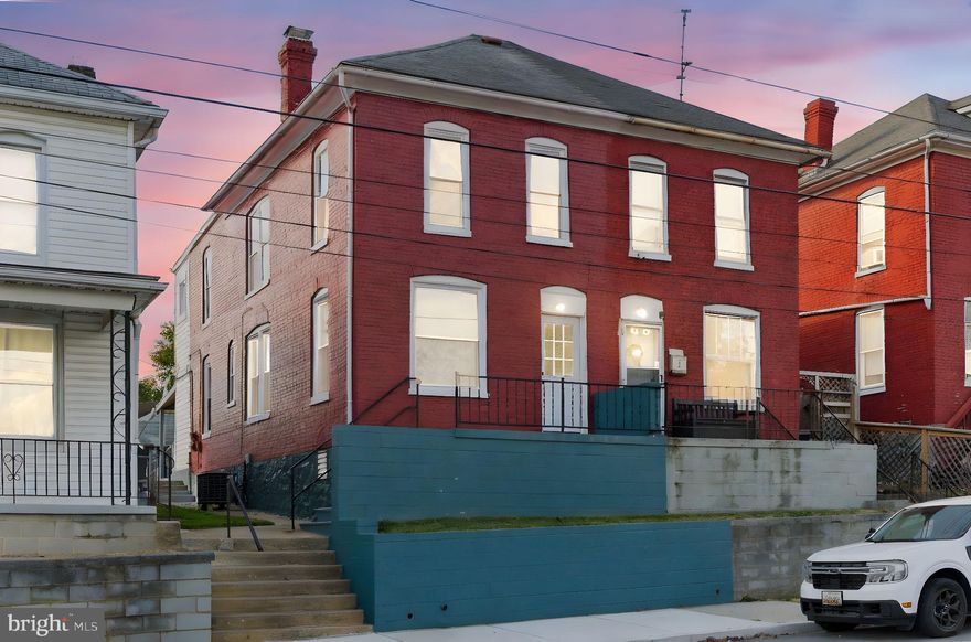 Why rent when you can own a beautifully renovated brick home?
Welcome to 415 S. Burhans Blvd—this charming early 1900’s all-brick Colonial-style semi-detached home has been completely renovated inside and is truly move-in ready. Offering 3 bedrooms and 1 full bath, it blends timeless character with fresh, modern upgrades. Step inside to find fresh paint throughout, a brand-new kitchen with quartz countertops, tile backsplash, and stainless-steel appliances, along with a fully renovated bathroom featuring a floor-to-ceiling tiled shower. The main level showcases gleaming restored hardwood floors, while the upper level is finished with durable LVP flooring for added comfort and easy maintenance. A detached garage and parking pad, provide additional storage or parking, making this home as functional as it is stylish. Don’t miss this beautifully updated opportunity in the heart of Hagerstown!