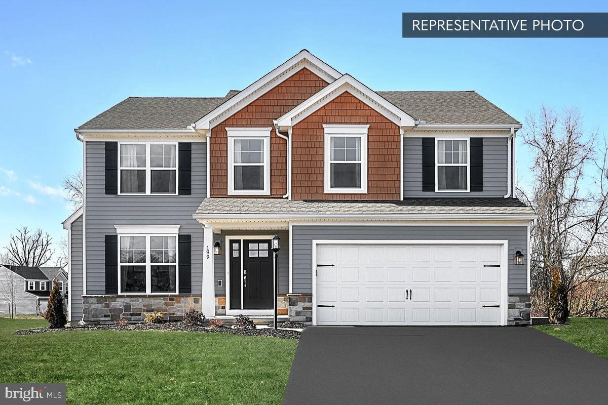 💰 LIMITED TIME! 50% OFF ALL OPTIONS on To-Be-Built Homes — Save up to $20,000! 📄 See attached brochure for full details.
Welcome to The Burberry! This remarkable 4-bedroom, 2.5-bathroom new home offers elegance and functionality. The open floor plan on the main level connects the kitchen to the family room, perfect for entertaining. Enjoy the convenience of a separate laundry room, flex room, and powder room. Upstairs, relax in the spacious owner's suite with a large walk-in closet and private bath. Three more bedrooms, a full bath, and a loft area provide ample space. With 2140 sq. ft. of living space, a two-car garage, and a basement, there's room to grow. Rest assured with a 10 YEAR WARRANTY included. Don't miss this chance to make The Burberry your forever home!
📢This listing represents a base home plan that can be built in this community. The listed price reflects the base price only and does not include optional upgrades, lot premiums, or additional features, which may be available at an additional cost. Pricing, features, and availability are subject to change without notice.🚧
📸 Photos are of a similar model and may display upgrades not included in the listed price.