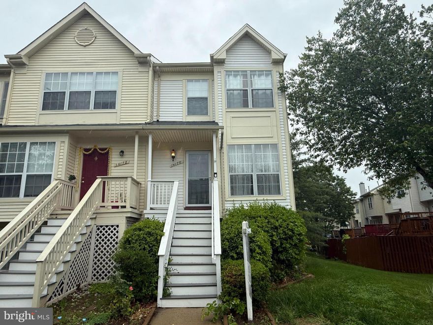 UNDER CONTRACT SIGHT UNSEEN
Welcome to 14170 Autumn Circle, a beautifully maintained end-unit townhouse nestled in the sought-after Manorgate community of Centreville, VA. Built in 1994, this charming home offers 1,358 square feet of thoughtfully designed living space across three levels, featuring three bedrooms and three and a half bathrooms.
 
As you step inside, you're greeted by a warm and inviting atmosphere, with a layout that seamlessly blends comfort and functionality. The upper level boasts two spacious bedrooms, each accompanied by its own full bathroom, providing privacy and convenience. The walk-out basement adds versatility to the home, offering a third bedroom, a full bathroom, a cozy fireplace, and direct access to the outdoors—perfect for guests or a home office setup.

Situated on a 1,950-square-foot lot, the property includes two assigned parking spaces and ample visitor parking, ensuring ease for both residents and guests. The low monthly HOA fee of $83 covers essential community amenities, contributing to a hassle-free lifestyle.
 
Located just minutes from shopping centers, a variety of dining options, Dulles Airport and a half mile from Centreville Elementary School, this home offers unparalleled convenience for commuters and travelers alike. The Manorgate community is known for its tranquil environment and well-maintained surroundings, making it an ideal place to call home.

Whether you're a first-time homebuyer or looking to downsize, 14170 Autumn Circle presents a unique opportunity to own a delightful townhouse in a prime location. Don't miss your chance to experience the perfect blend of comfort, style, and convenience.