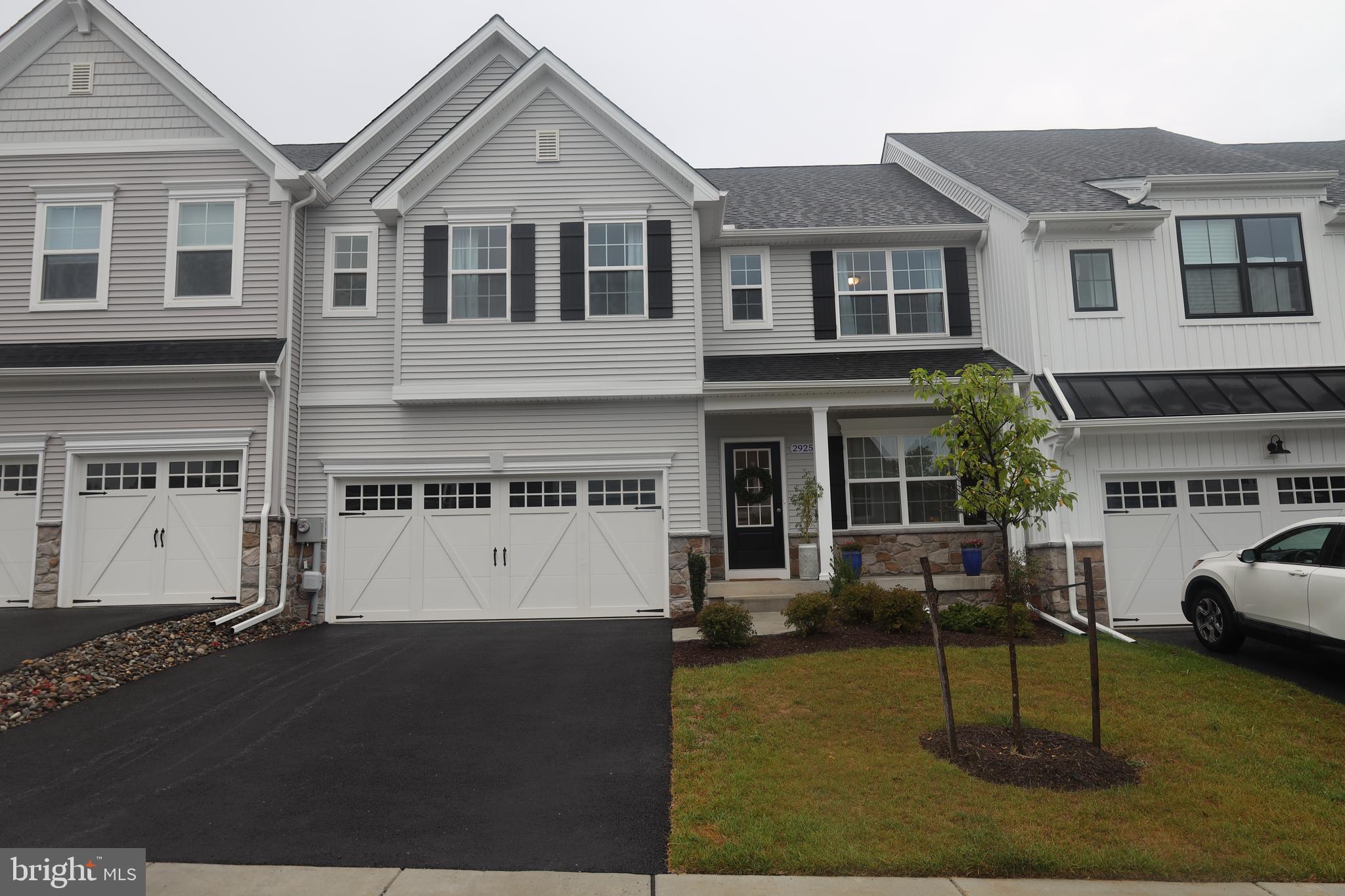 This highly sought after Kellerton neighborhood offers a vibrant community with endless amenities, including a resort style walk-in pool, large dog park, walking paths, basketball courts, covered pavilion, beautiful landscaping and clubhouse including gym, full kitchen, dog wash and outdoor firepit.
Just built in March 2025, this home feels brand new and carefully clean.  This villa style town home lives like a single family on the inside and on the outside is only attached to two other town homes.  The home is situated on a court and includes a two-car garage, driveway, front yard which is maintained/mowed by the HOA, backyard which faces the private tree lined perimeter of the neighborhood and a covered porch.  The main level includes an office with French doors, kitchen featuring quartz countertops and a spacious island, vaulted ceiling living room featuring gas fireplace, dining area, laundry room and primary bedroom which includes a walk-in closet and bathroom with floor-to-ceiling tile in the shower and a double vanity.  The entire main level has vinyl plank floors.  The upper level includes a large loft space which overlooks the open concept living area on the main level, a bathroom with another double vanity, and 2 oversized bedrooms, both with walk-in closets as well.  The basement includes a large, open living area and large unfinished storage area  which includes storage shelving.
Lease will run through May 31, 2026, with the potential to renew.  Dogs of any size welcome for consideration.