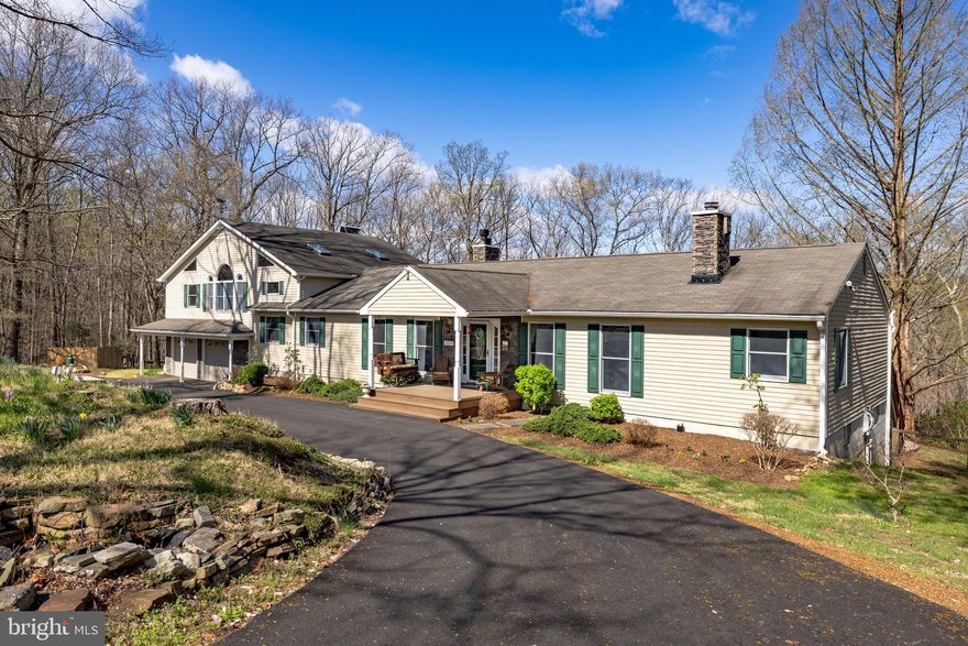 New Price!!!
Stunning 5-Bedroom Rancher on 5+ Serene Acres with In-Law Suite & Resort-Style Amenities

Welcome to your private oasis! Nestled on a peaceful 5.1-acre lot, this beautifully maintained 5-bedroom, 4-bath ranch-style home seamlessly blends modern comfort with the tranquility of rural living—all just minutes from 795, 83, Hunt Valley, Glyndon, and Owings Mills.

Step inside to discover open-concept living at its finest. The sun-drenched main level features a spacious layout ideal for both everyday living and entertaining. The large kitchen impresses with modern appliances, abundant cabinetry with adjacent foldout pantry, convenient desk nook, and main-level laundry.

The spacious primary suite is your personal retreat, complete with a cozy gas fireplace, loft space, two oversized closets, a separate expansive walk-in dressing room with sink and storage, and a spa-inspired en suite bath. Two additional bedrooms and a full bath complete the main level living quarters.
Upstairs, an expansive partially finished in-law suite offers tremendous potential and privacy. Featuring a vaulted-ceiling living area with pool views, full bath, and bedroom, it's ready for your personal finishing touches—perfect for guests, extended family, or rental income.

The finished basement is an entertainer’s dream, boasting a dedicated media room with a 120-inch projection screen, plenty of gaming area, wood-burning fireplace, and sleek bar area ready for hosting movie nights or celebrations. This level also has two bedrooms and a full bathroom.
Step outside and fall in love with the backyard paradise. A sparkling saltwater pool with in-floor cleaning system and solar heating ensures effortless enjoyment, while lush landscaping, koi ponds, and generous patio space create a truly resort-like atmosphere. Enjoy friendly competition on your private bocce court and horseshoe pits or embrace homesteading with a large chicken coop and hoop greenhouse.

Whether you're relaxing poolside or hosting a summer soirée, this extraordinary property offers a lifestyle of comfort, recreation, and privacy—with all the conveniences of nearby shopping, dining, and commuter routes just a short drive away.

Don't miss this rare opportunity to own a versatile, amenity-rich home in one of the area's most desirable settings.