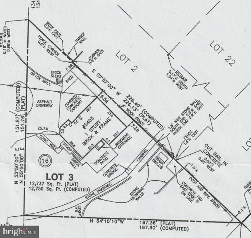 Back on the market! Don't miss this opportunity. The contract fell through, and now you have a chance to make it yours. Whether you're looking to renovate the existing property or build your dream home, this beautiful lot in Glen Echo Heights offers an ideal setting for your vision.

Glen Echo Heights, an idyllic enclave within Montgomery County, Maryland, is a neighborhood that effortlessly combines the best of both worlds. It's a place where the charm of suburban living meets the accessibility of the city, making it a coveted locale for families and professionals alike. Known for its picturesque tree-lined streets and well-maintained homes, Glen Echo Heights exudes a timeless elegance that's hard to find in many modern communities. The neighborhood is celebrated for its close-knit community, top-rated schools, and a wide range of recreational opportunities.  With its proximity to the nation's capital, residents can easily enjoy the cultural and career opportunities of Washington, D.C., while returning home to the peaceful serenity that Glen Echo Heights provides. This neighborhood truly encapsulates the essence of Montgomery County living, where quality of life and convenience coexist harmoniously. Things to do;  Glen Echo Park - This historic site hosts art classes, workshops, and live performances. C&O Canal National Historical Park - Enjoy scenic hiking and biking along the canal's towpath. Potomac River - Explore the river with kayaking, canoeing, or paddleboarding activities.
Cabin John Regional Park - Offers hiking, playgrounds, and a miniature train for children. Great Falls Park - Hike and enjoy breathtaking views of the Great Falls of the Potomac River.

Fabulous opportunity for a new build in this great location, which offers quick access to Bethesda, Downtown DC and Northern Virginia.   Builders and Investors, check the recent new home successes and sales history of Glen Echo Heights "tear downs". Value here is in the land.  Brick & Frame Contemporary on 12,737 square foot lot (tax-records) awaiting full renovation or new build! Sold strictly "AS-IS". Seller will make no repairs and the current condition of this home will not allow for typical conventional financing; possible mold and other hazards present.  House has been vacant for several years.  Please schedule through Showing Time.  Enter property and dwelling at your own risk as hazardous conditions are present.  Access is not recommended after dark.   Thank you for showing!